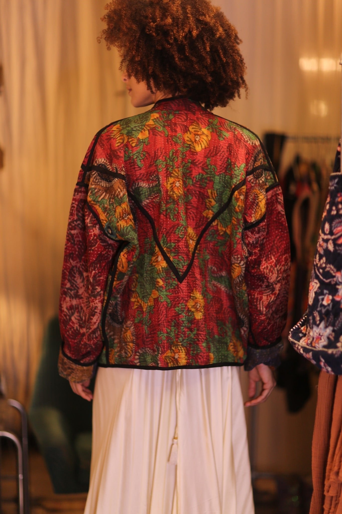 PATCHWORK PATTERN KANTHA JACKET NWEPAN - MOMO STUDIO BERLIN - Berlin Concept Store - sustainable & ethical fashion