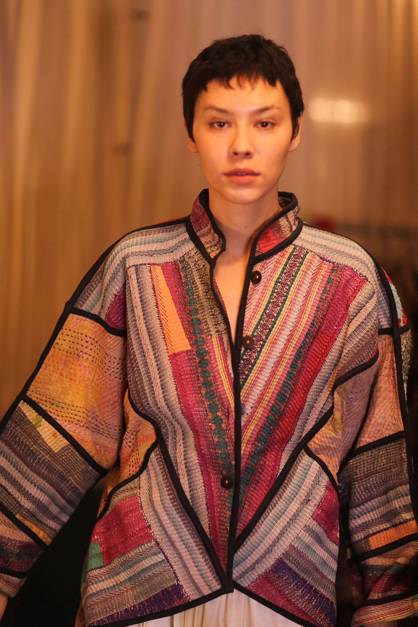 PATCHWORK PATTERN KANTHA JACKET SHUKHIN - MOMO STUDIO BERLIN - Berlin Concept Store - sustainable & ethical fashion