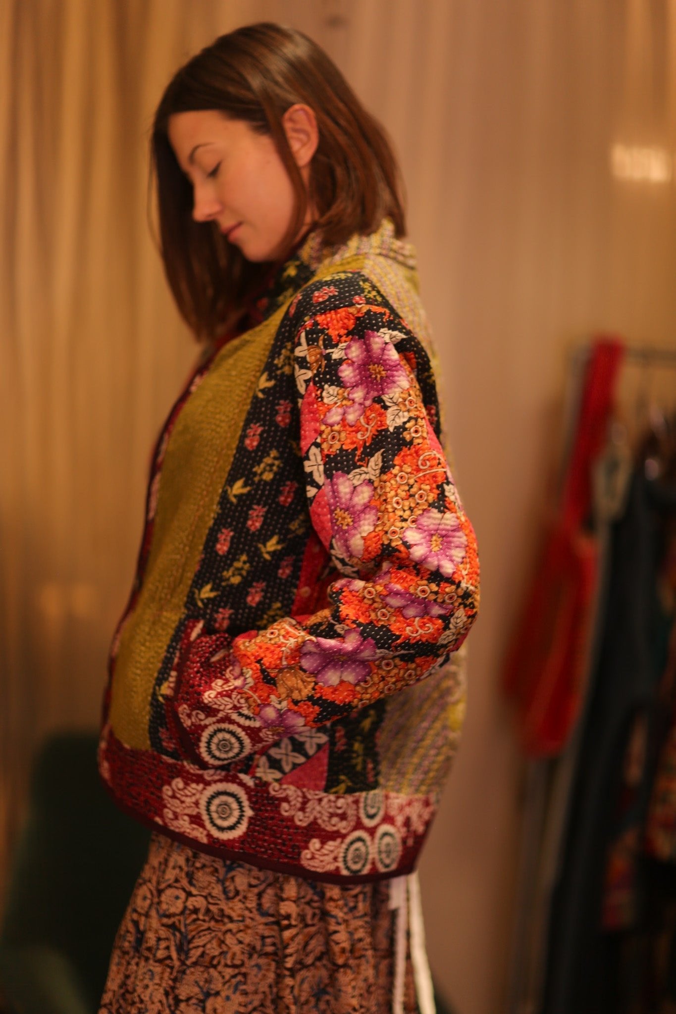 PATCHWORK PATTERN KANTHA JACKET TRIDAX - MOMO STUDIO BERLIN - Berlin Concept Store - sustainable & ethical fashion