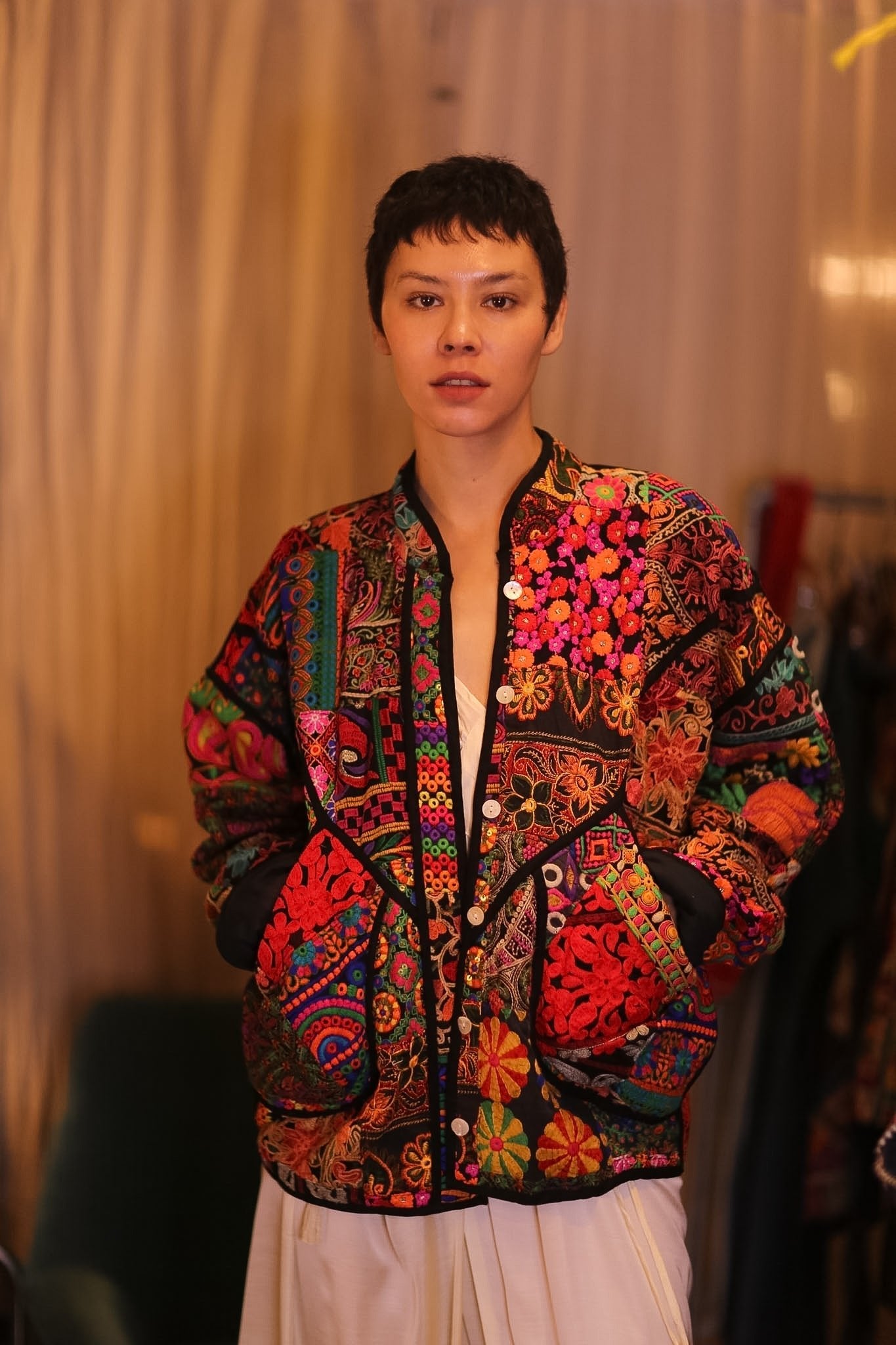 PATCHWORK PATTERN KANTHA JACKET YADANA - MOMO STUDIO BERLIN - Berlin Concept Store - sustainable & ethical fashion