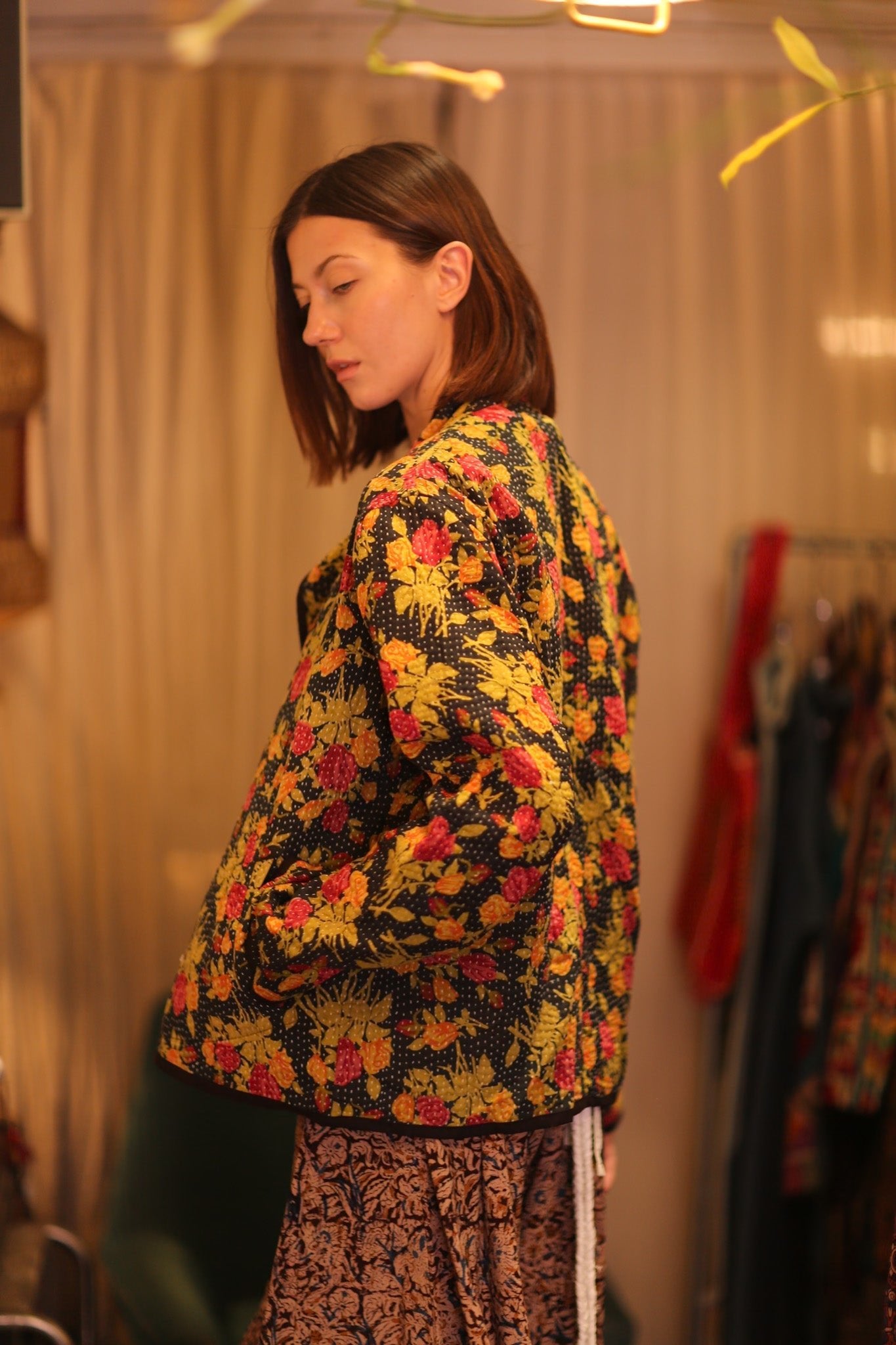 PATTERN KANTHA JACKET ROSE BOUQUET - MOMO STUDIO BERLIN - Berlin Concept Store - sustainable & ethical fashion