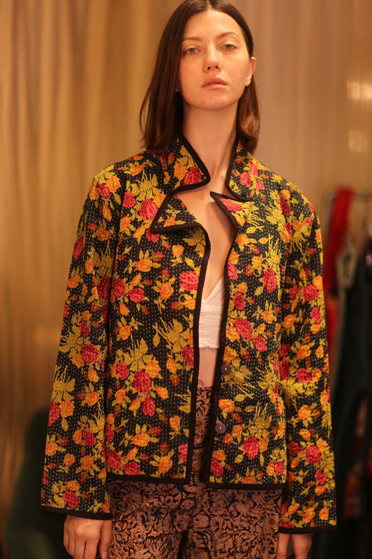 PATTERN KANTHA JACKET ROSE BOUQUET - MOMO STUDIO BERLIN - Berlin Concept Store - sustainable & ethical fashion