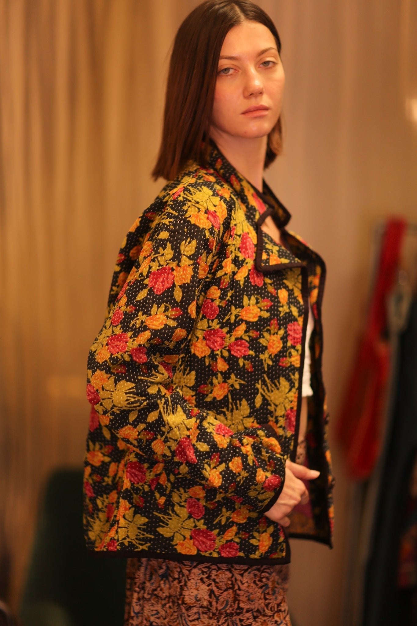 PATTERN KANTHA JACKET ROSE BOUQUET - MOMO STUDIO BERLIN - Berlin Concept Store - sustainable & ethical fashion