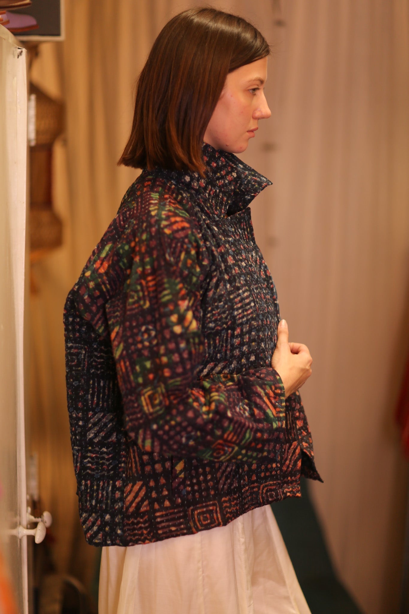 PATTERN KANTHA JACKET THADAI - MOMO STUDIO BERLIN - Berlin Concept Store - sustainable & ethical fashion