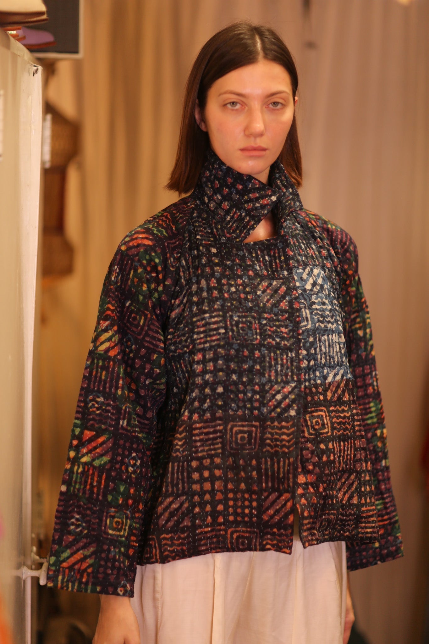 PATTERN KANTHA JACKET THADAI - MOMO STUDIO BERLIN - Berlin Concept Store - sustainable & ethical fashion