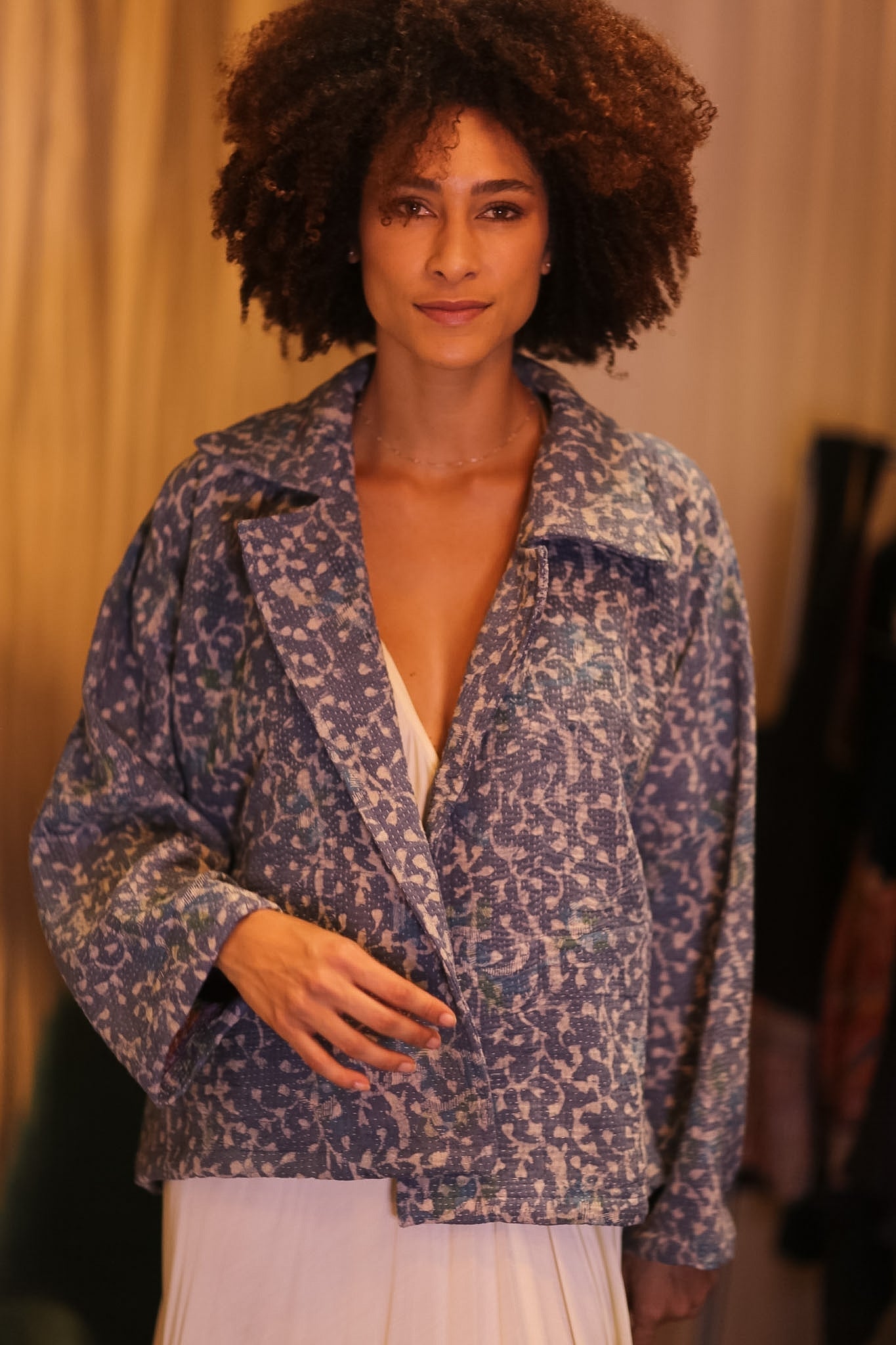 PATTERN KANTHA JACKET THANDAR - MOMO STUDIO BERLIN - Berlin Concept Store - sustainable & ethical fashion