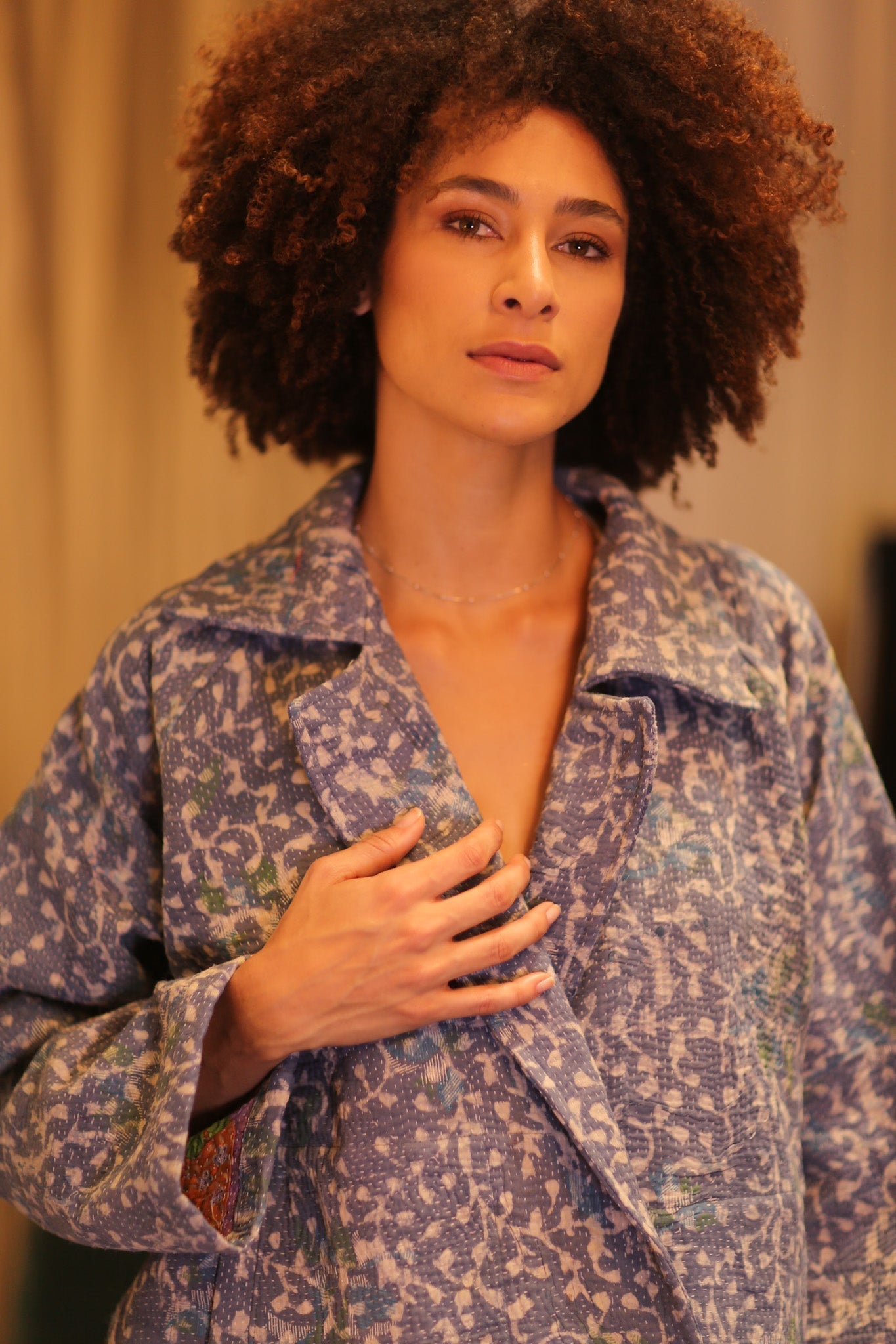 PATTERN KANTHA JACKET THANDAR - MOMO STUDIO BERLIN - Berlin Concept Store - sustainable & ethical fashion