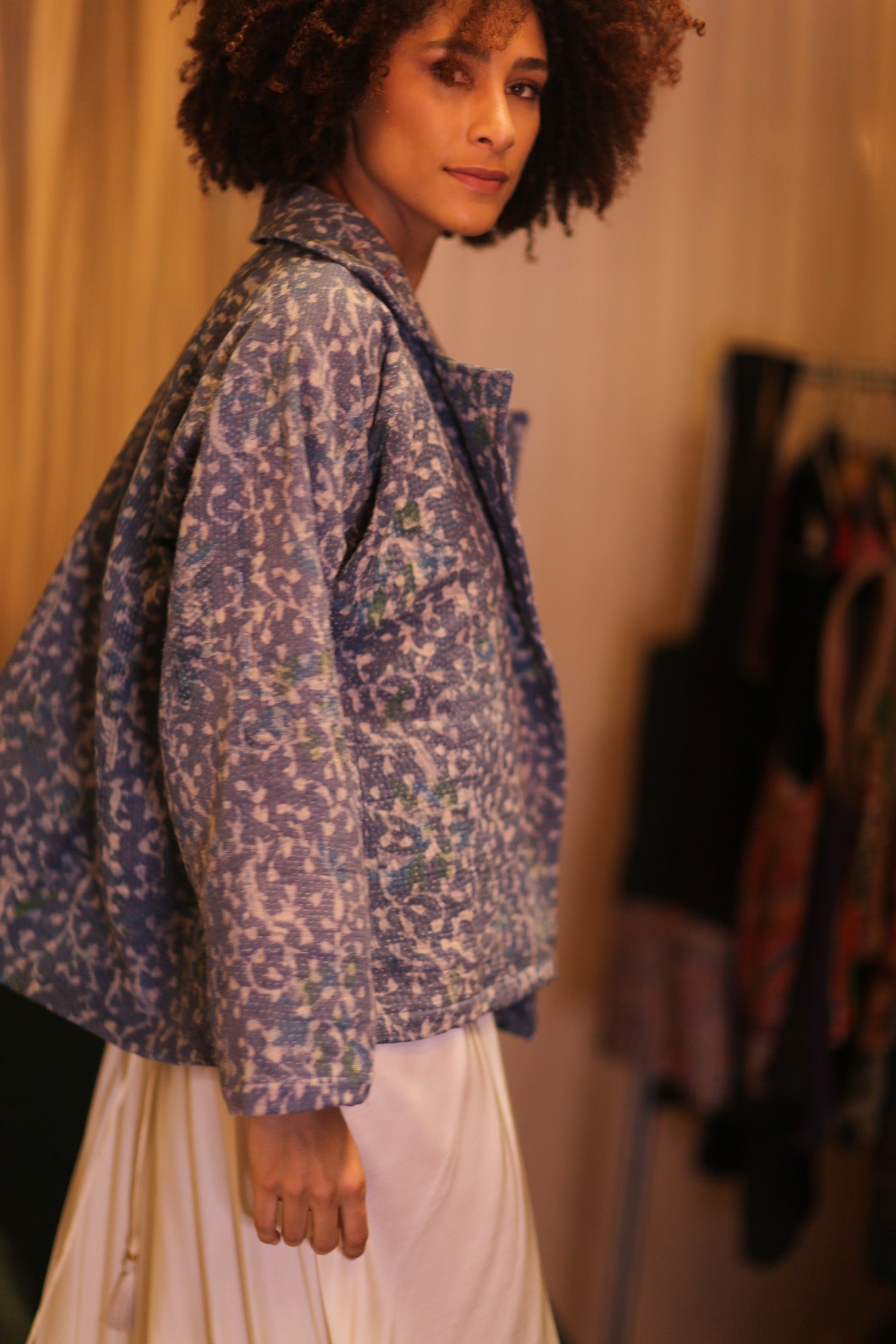 PATTERN KANTHA JACKET THANDAR - MOMO STUDIO BERLIN - Berlin Concept Store - sustainable & ethical fashion