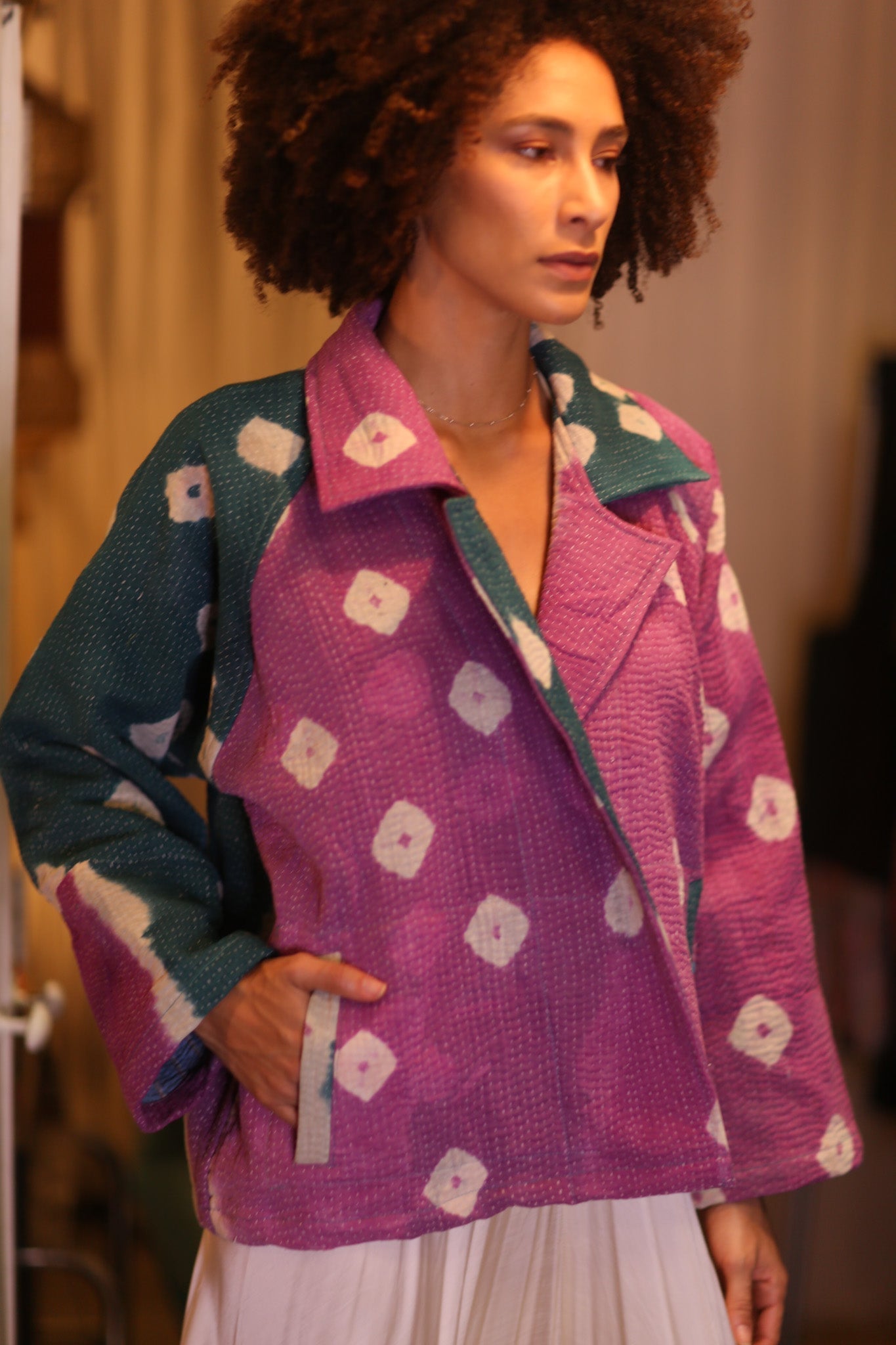 PATTERN KANTHA JACKET TINA - MOMO STUDIO BERLIN - Berlin Concept Store - sustainable & ethical fashion