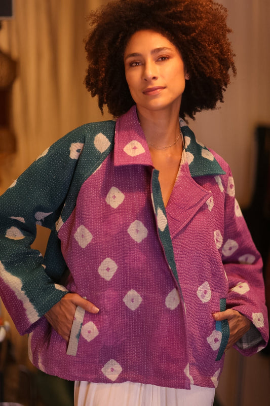 PATTERN KANTHA JACKET TINA - MOMO STUDIO BERLIN - Berlin Concept Store - sustainable & ethical fashion