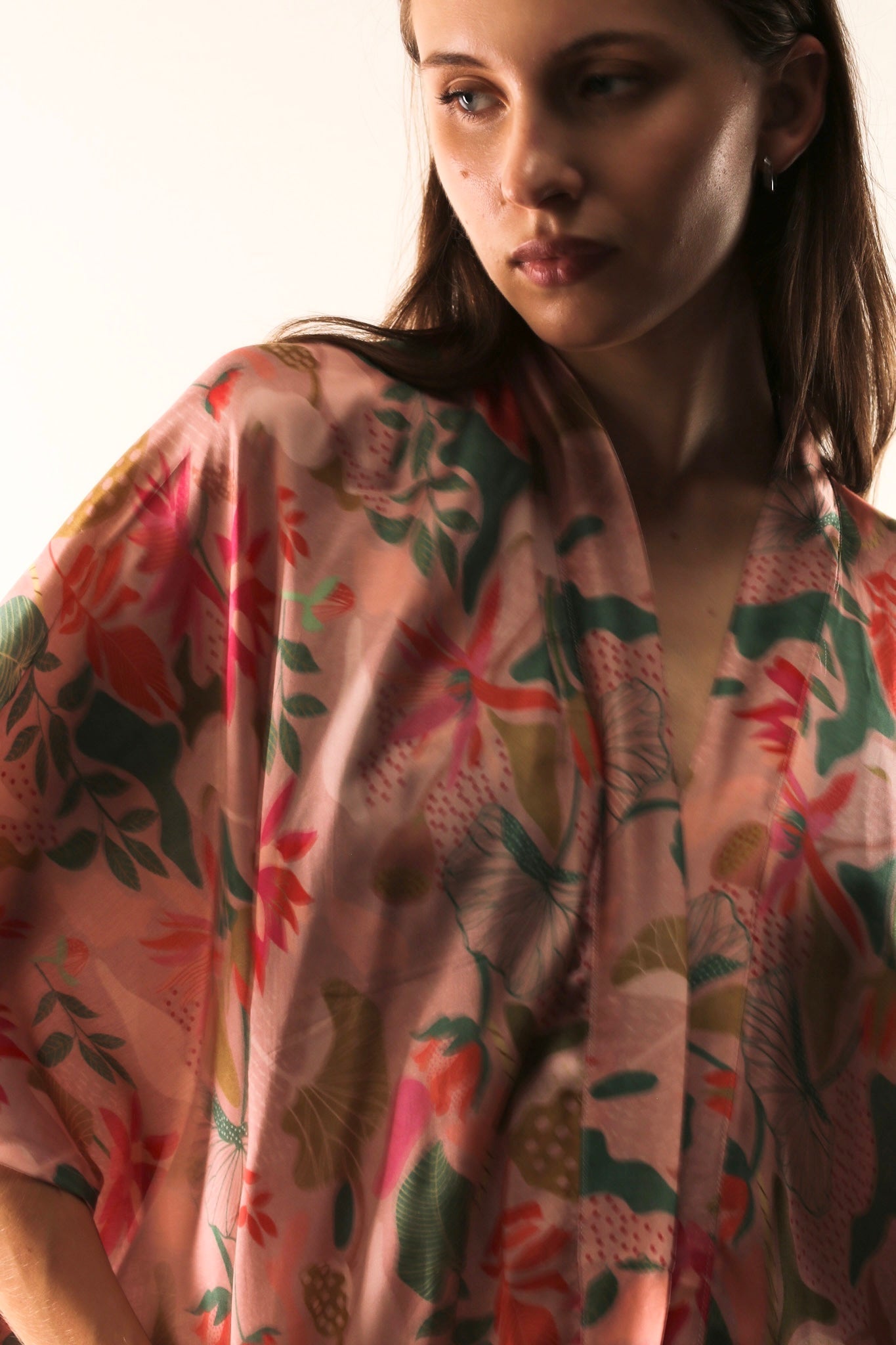 PINK FOREST KIMONO WEISA - MOMO STUDIO BERLIN - Berlin Concept Store - sustainable & ethical fashion