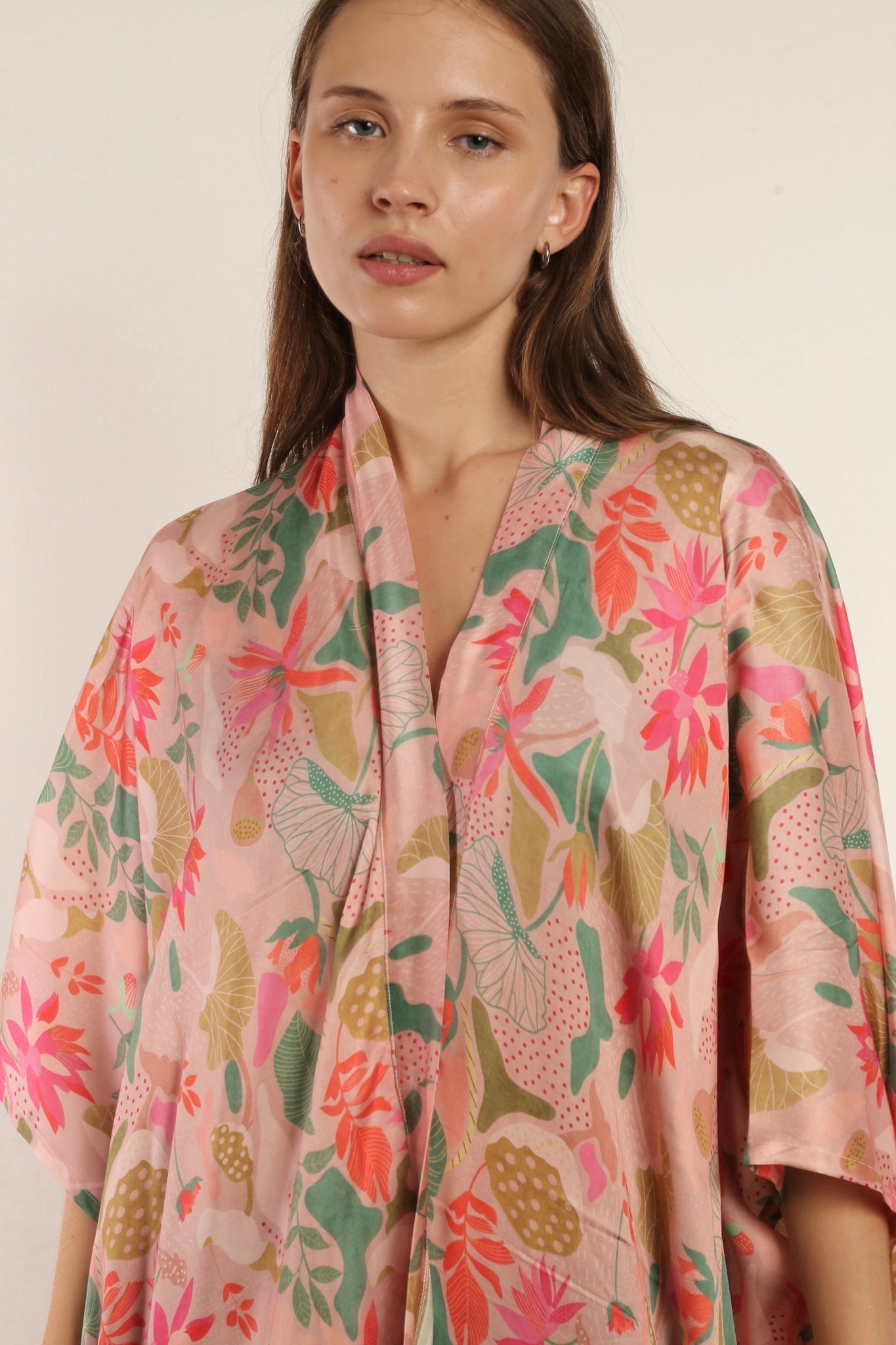 PINK FOREST KIMONO WEISA - MOMO STUDIO BERLIN - Berlin Concept Store - sustainable & ethical fashion