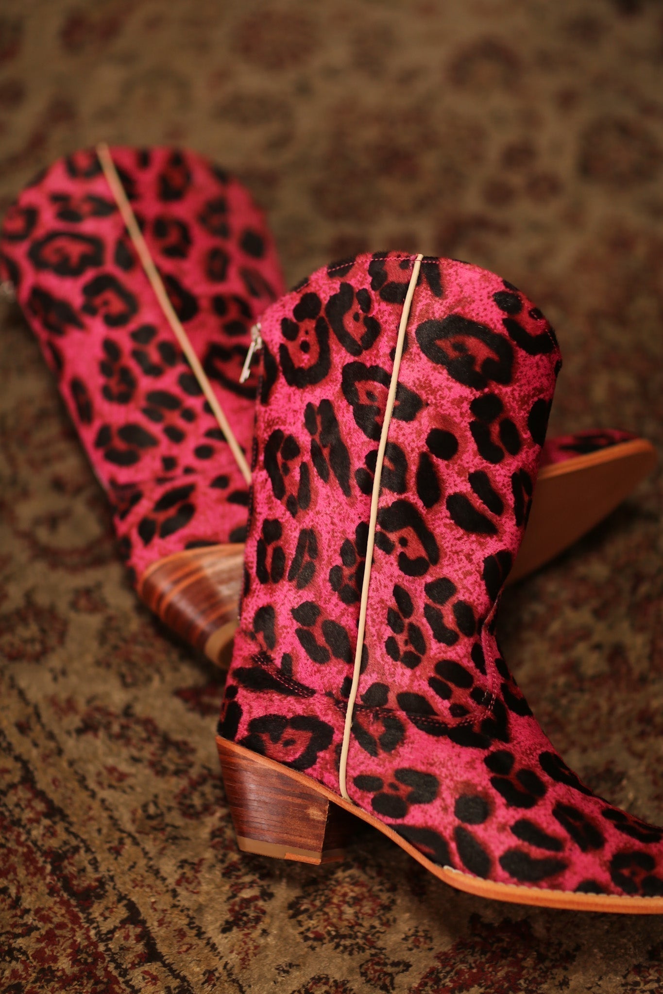 PINK LEO WESTERN BOOTS MOBLEY - MOMO STUDIO BERLIN - Berlin Concept Store - sustainable & ethical fashion