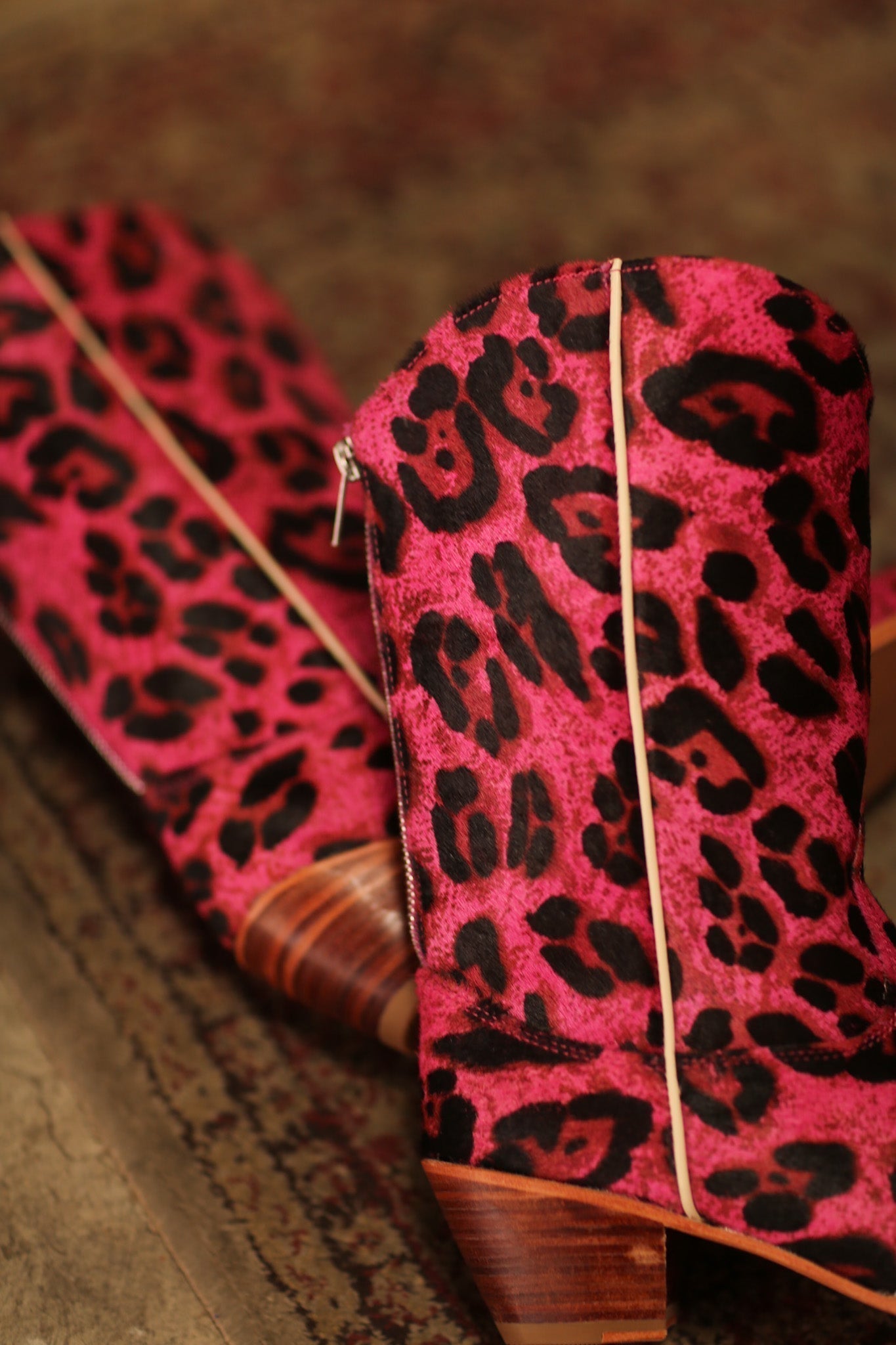 PINK LEO WESTERN BOOTS MOBLEY - MOMO STUDIO BERLIN - Berlin Concept Store - sustainable & ethical fashion