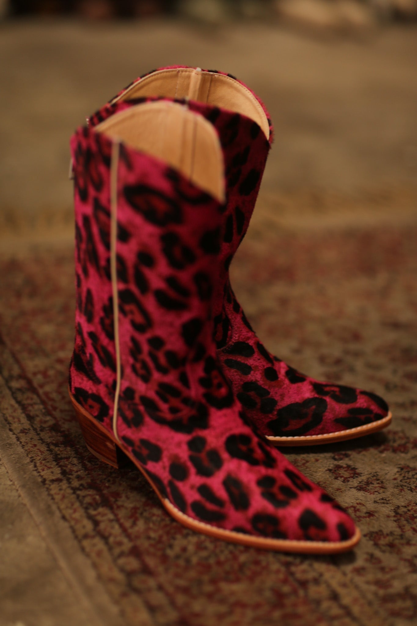 PINK LEO WESTERN BOOTS MOBLEY - MOMO STUDIO BERLIN - Berlin Concept Store - sustainable & ethical fashion