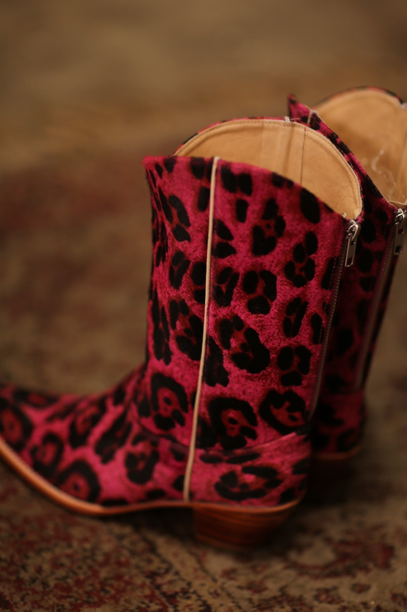 PINK LEO WESTERN BOOTS MOBLEY - MOMO STUDIO BERLIN - Berlin Concept Store - sustainable & ethical fashion