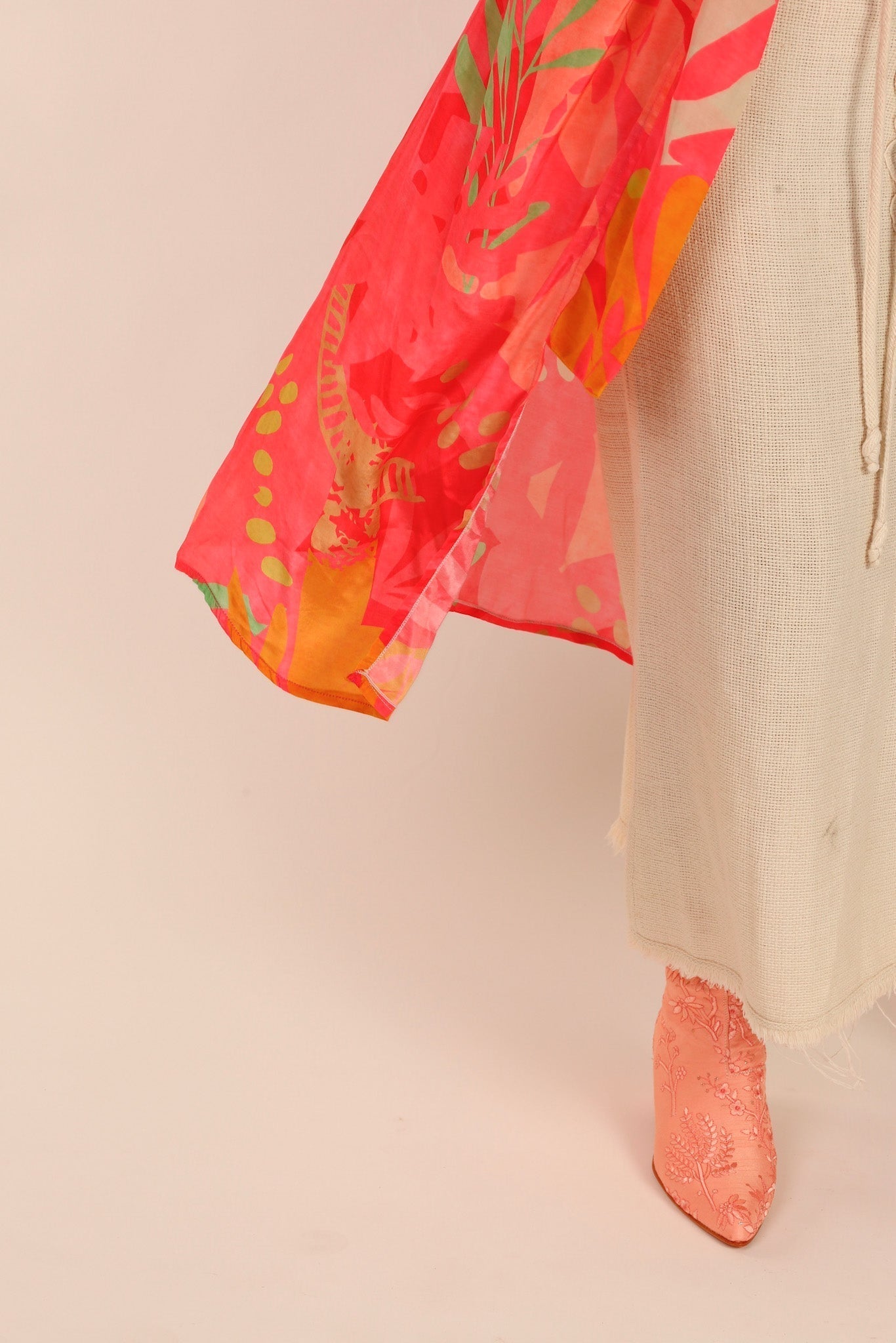 PINK SILK KIMONO SAMANTHA - MOMO STUDIO BERLIN - Berlin Concept Store - sustainable & ethical fashion