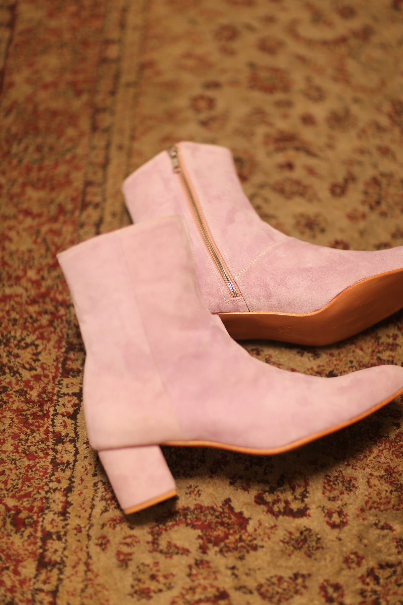 PINK SUEDE BOOTS - MOMO STUDIO BERLIN - Berlin Concept Store - sustainable & ethical fashion
