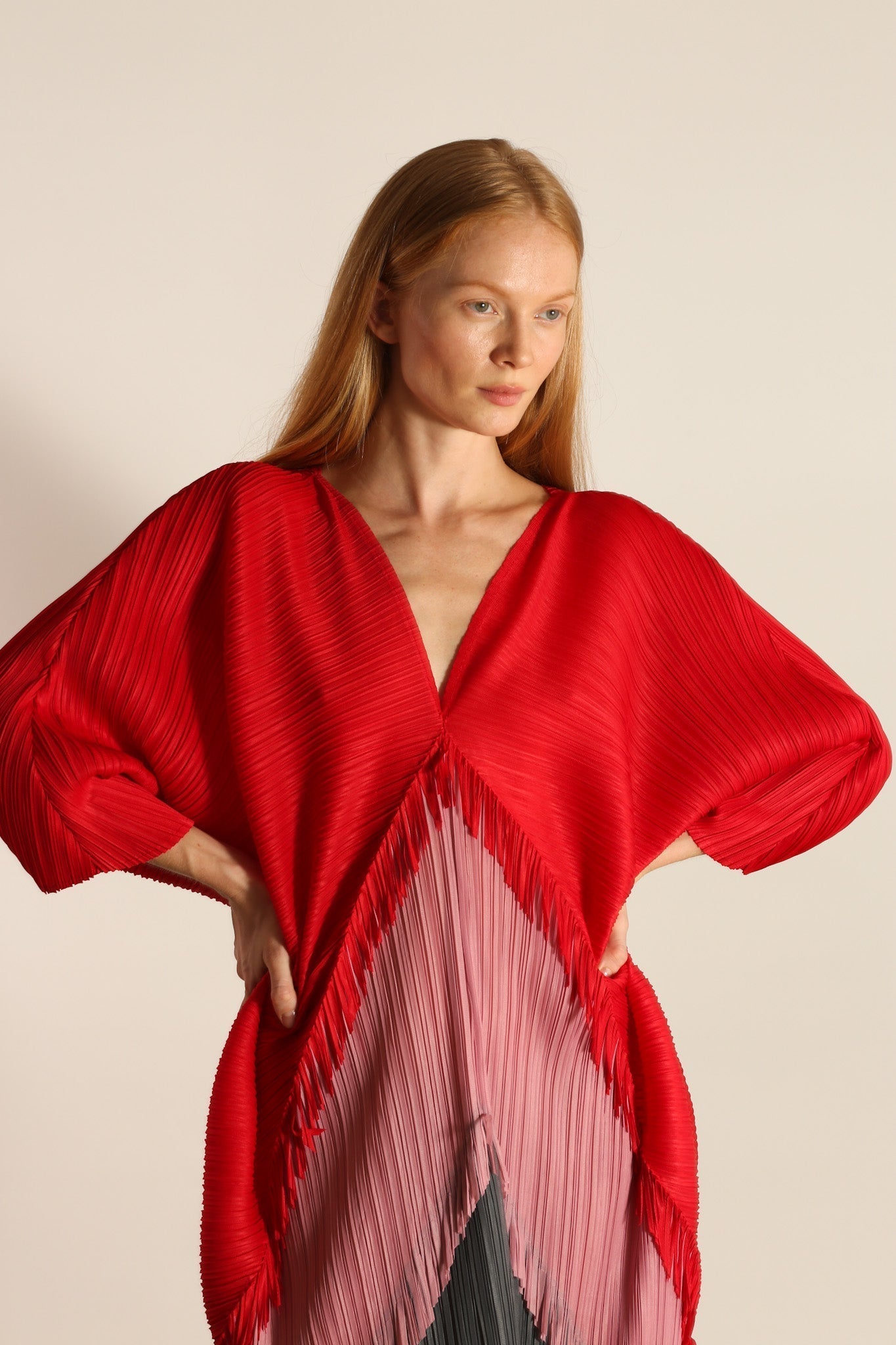 PLEATED KAFTAN DRESS MARA - MOMO STUDIO BERLIN - Berlin Concept Store - sustainable & ethical fashion