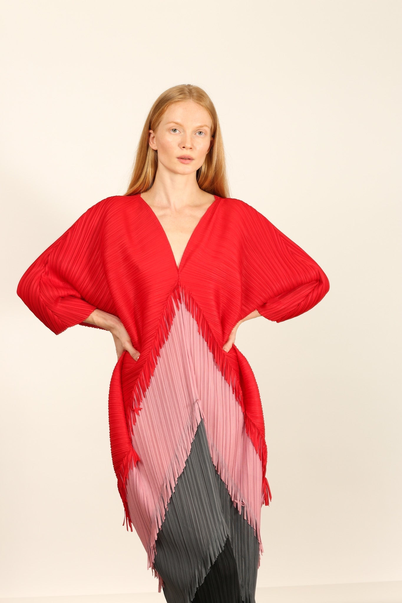 PLEATED KAFTAN DRESS MARA - MOMO STUDIO BERLIN - Berlin Concept Store - sustainable & ethical fashion