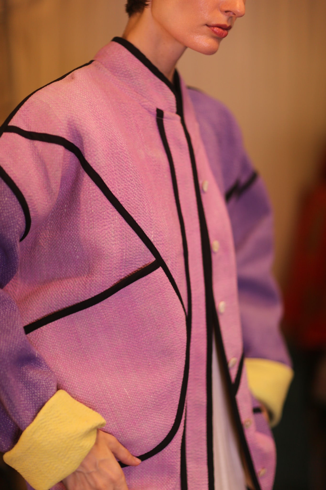 PURPLE PINK JACKET OUNA - MOMO STUDIO BERLIN - Berlin Concept Store - sustainable & ethical fashion