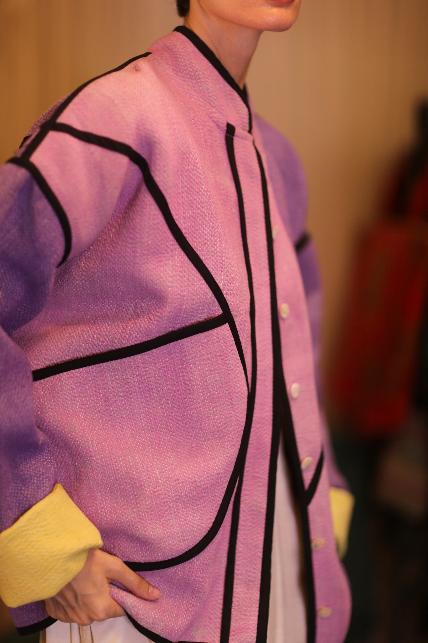 PURPLE PINK JACKET OUNA - MOMO STUDIO BERLIN - Berlin Concept Store - sustainable & ethical fashion