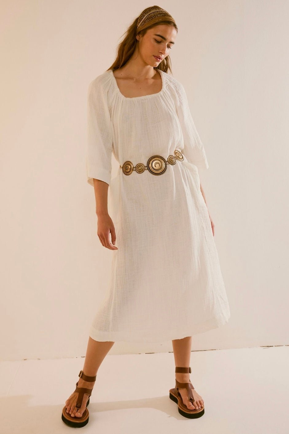 ROAM MORE COTTON MAXI DRESS - MOMO STUDIO BERLIN - Berlin Concept Store - sustainable & ethical fashion