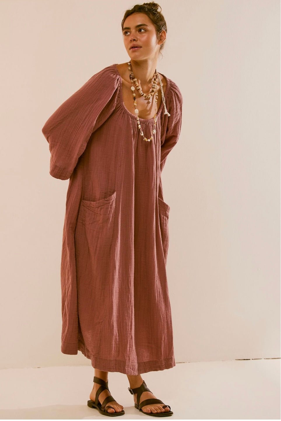 ROAM MORE COTTON MAXI DRESS - MOMO STUDIO BERLIN - Berlin Concept Store - sustainable & ethical fashion