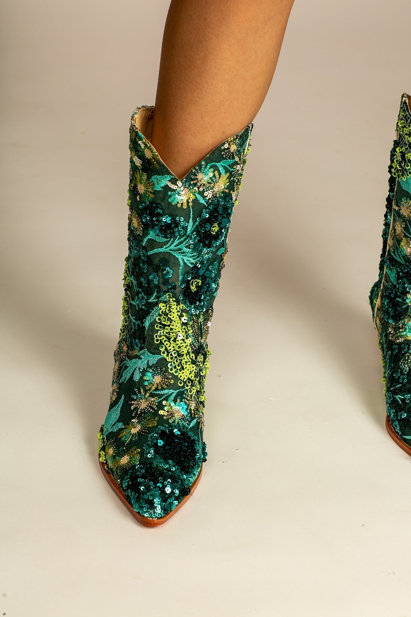 SELINA SEQUIN EMBELLESHED BOOTS - MOMO STUDIO BERLIN - Berlin Concept Store - sustainable & ethical fashion