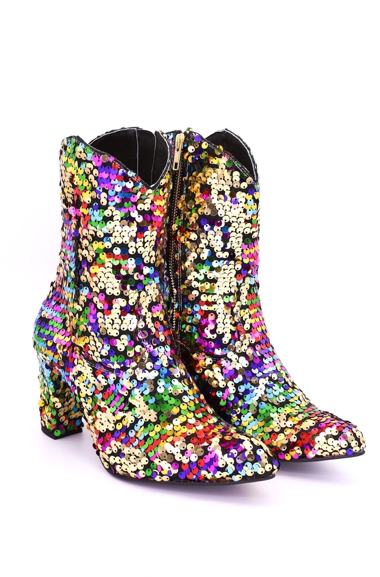 SEQUIN ANKLE BOOTS CARLOTTA - MOMO STUDIO BERLIN - Berlin Concept Store - sustainable & ethical fashion