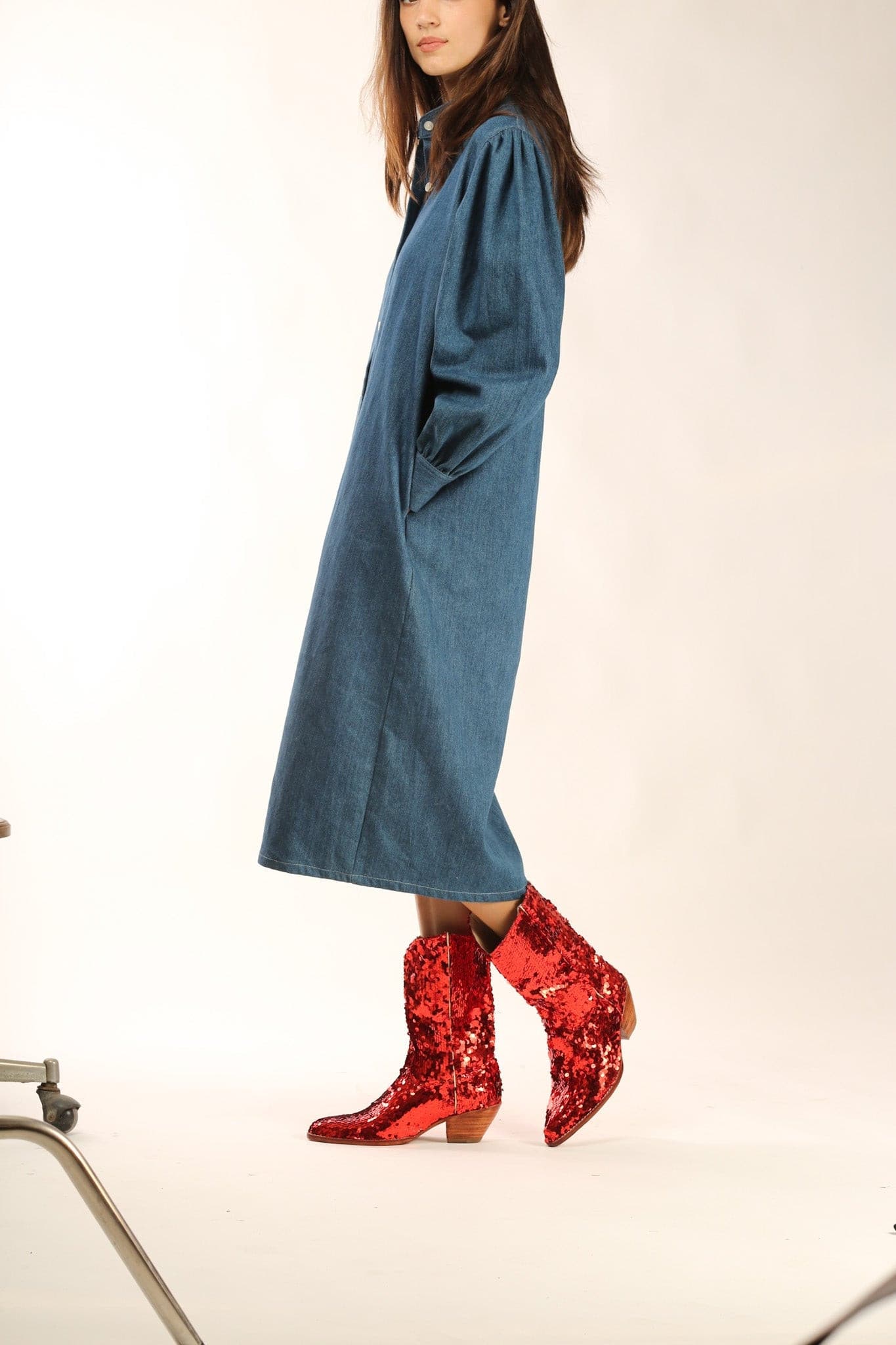 SEQUIN BOOTS ANNI - MOMO STUDIO BERLIN - Berlin Concept Store - sustainable & ethical fashion