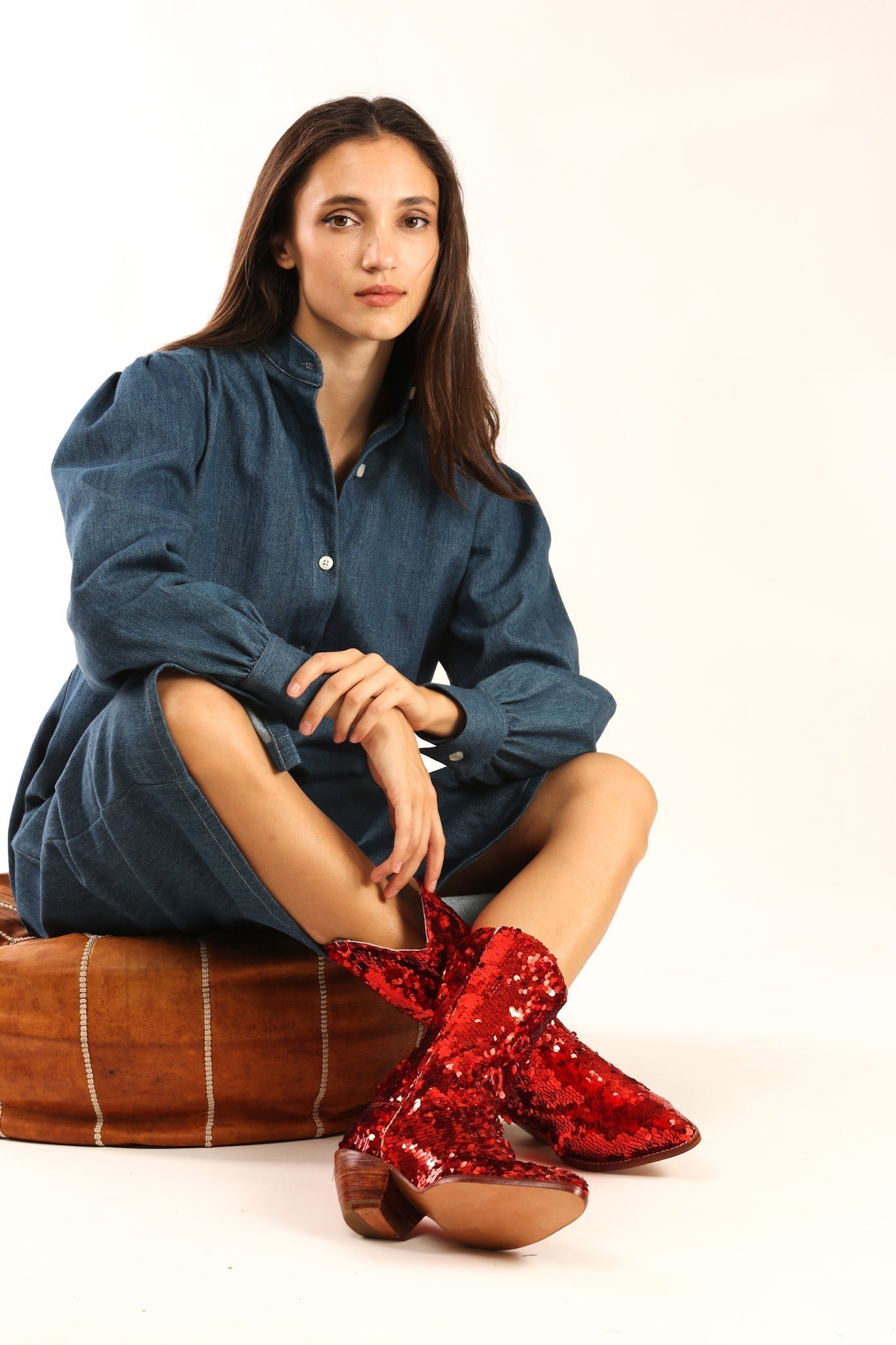 SEQUIN BOOTS ANNI - MOMO STUDIO BERLIN - Berlin Concept Store - sustainable & ethical fashion