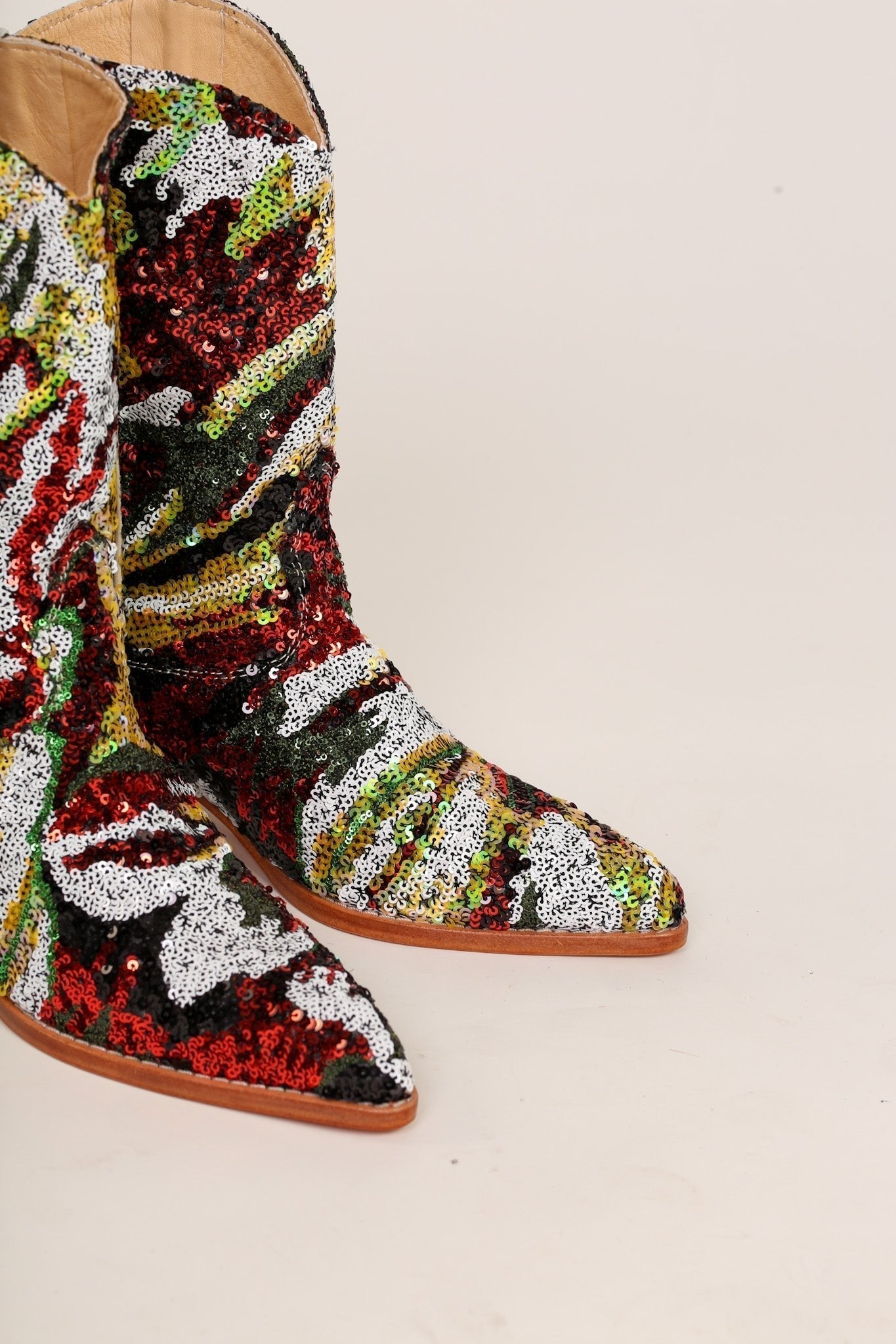 SEQUIN EMBROIDERED BOOTS SWIFT - MOMO STUDIO BERLIN - Berlin Concept Store - sustainable & ethical fashion