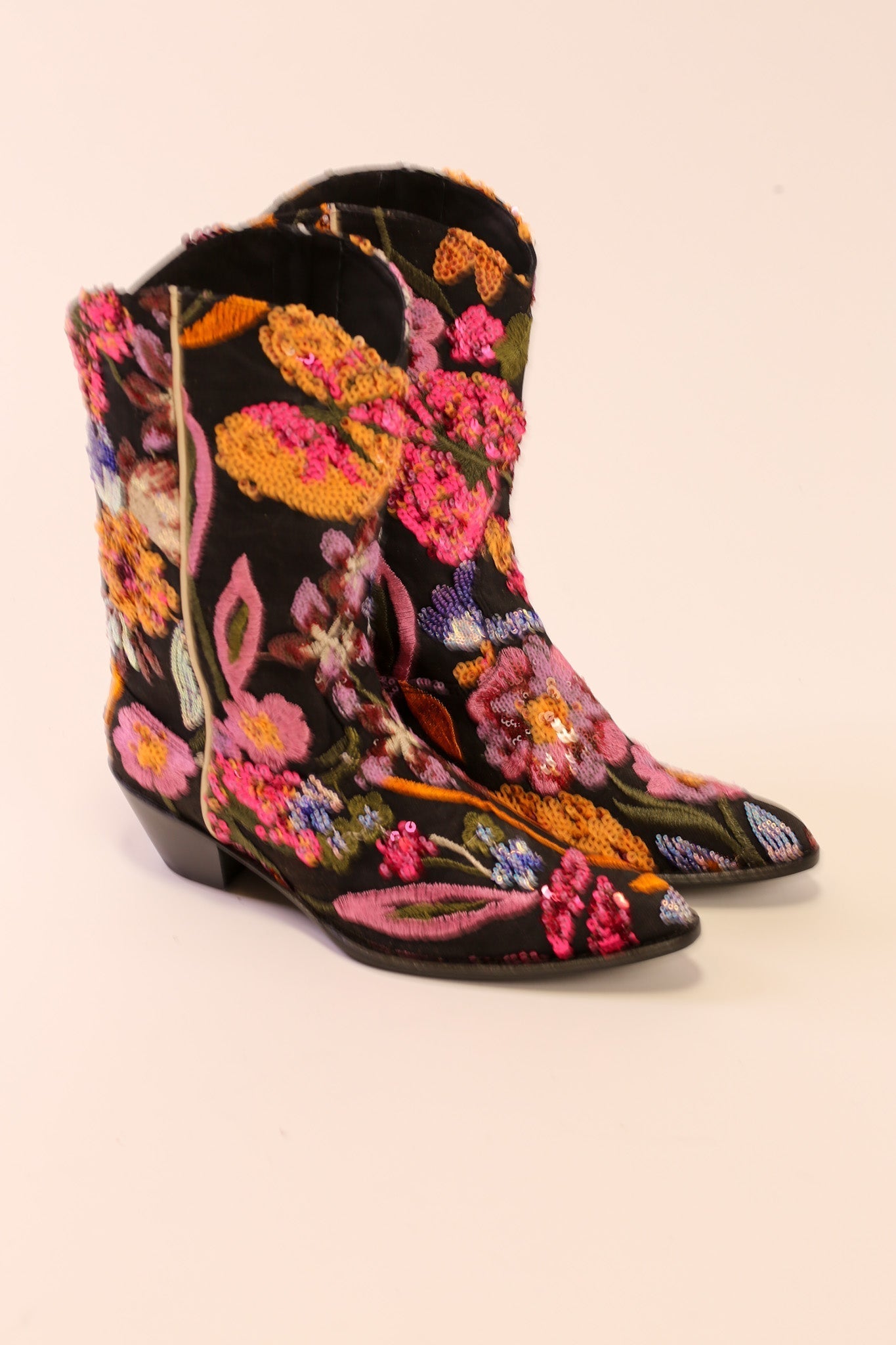 SEQUIN EMBROIDERED BOOTS TAYLOR - MOMO STUDIO BERLIN - Berlin Concept Store - sustainable & ethical fashion