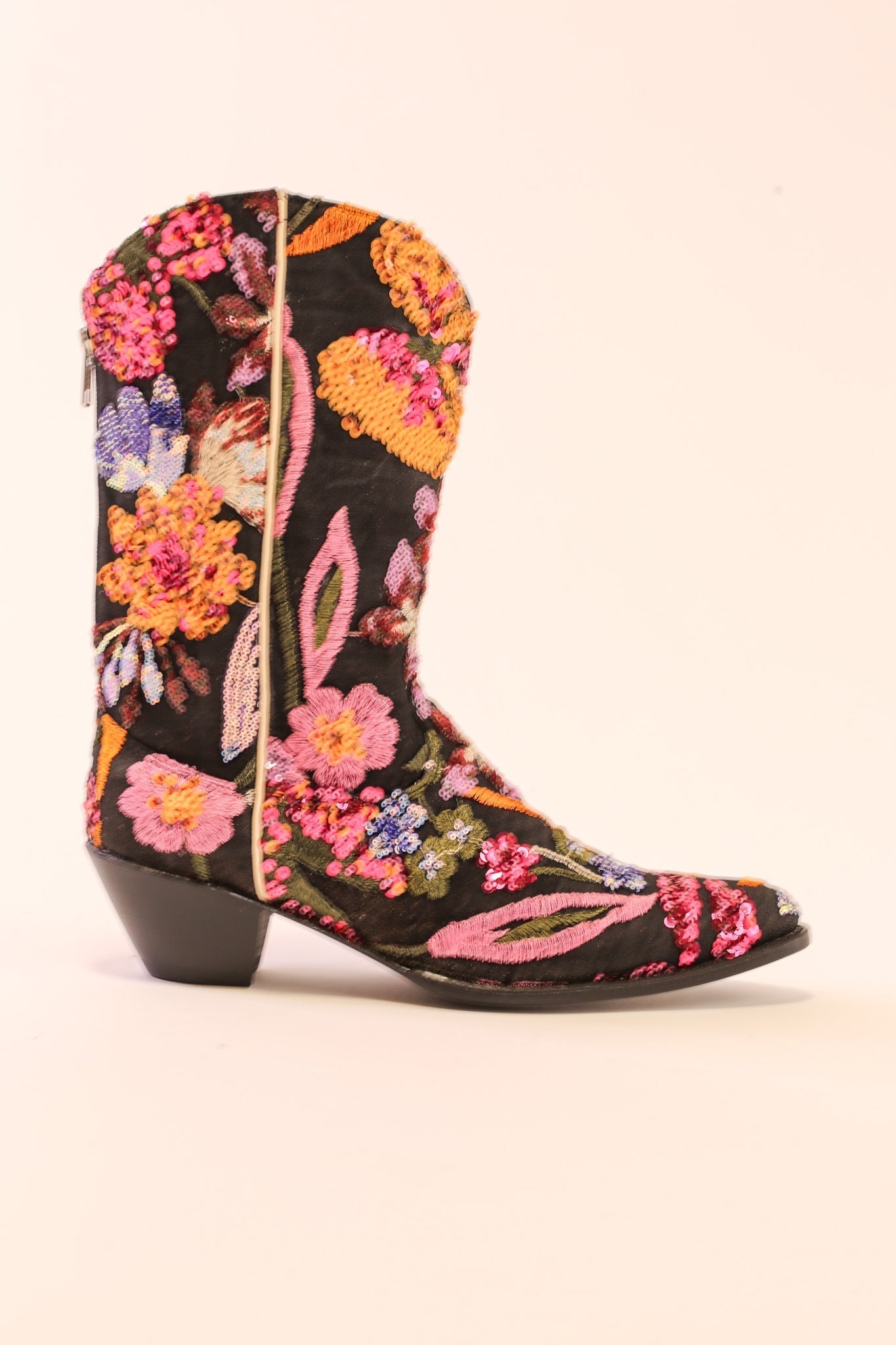 SEQUIN EMBROIDERED BOOTS TAYLOR - MOMO STUDIO BERLIN - Berlin Concept Store - sustainable & ethical fashion