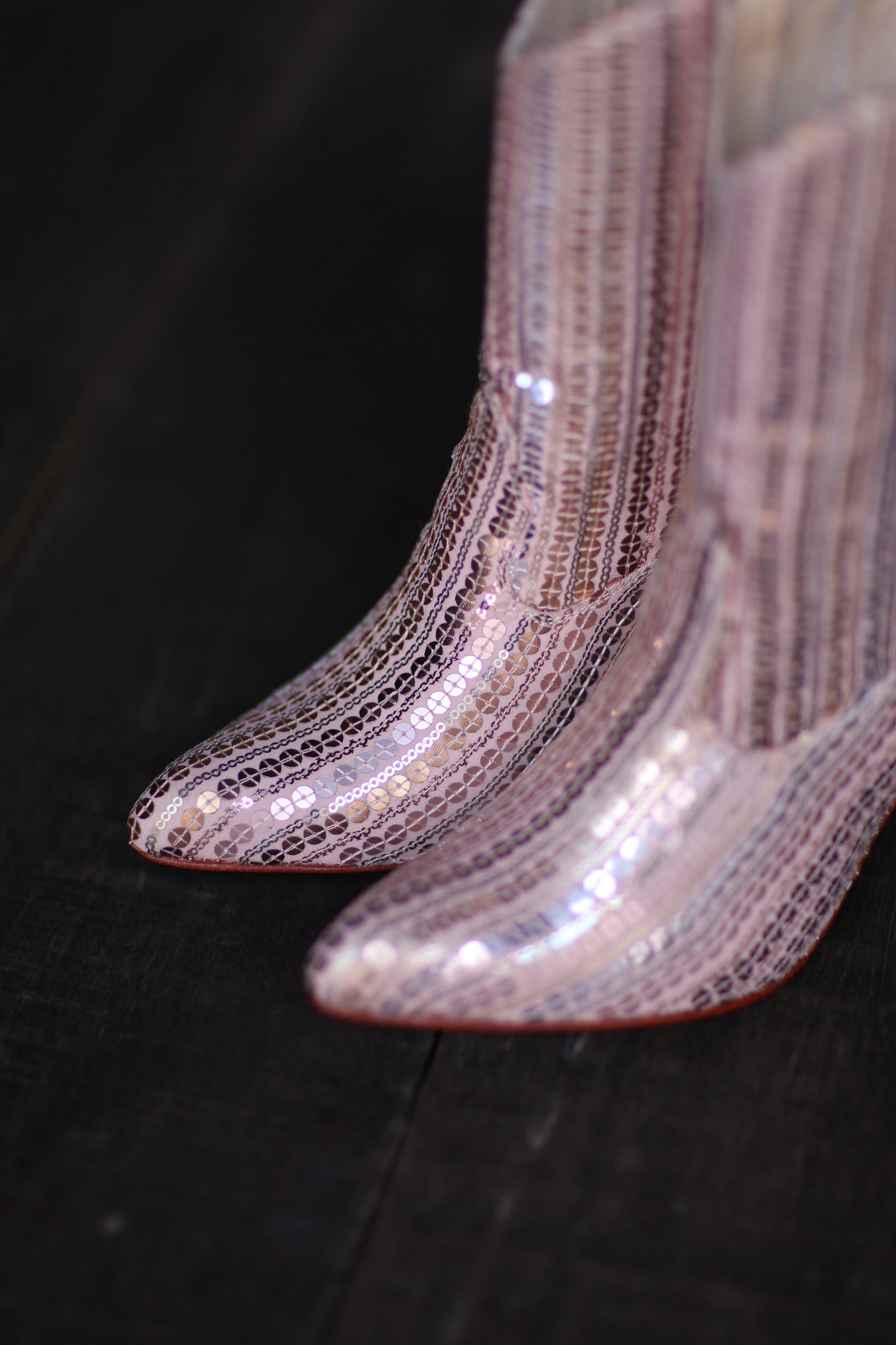 SEQUIN EMBROIDERED HEELED BOOTS SALIB - MOMO STUDIO BERLIN - Berlin Concept Store - sustainable & ethical fashion