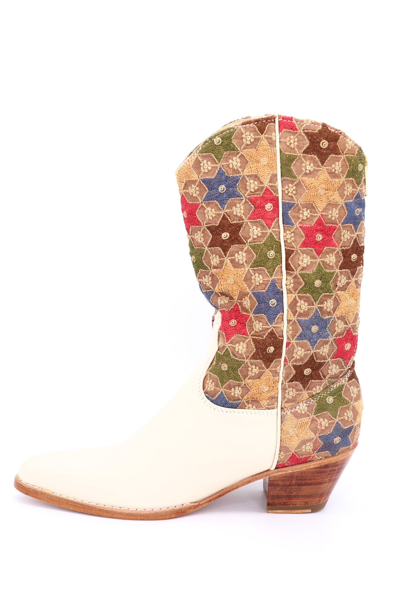 SEQUIN EMBROIDERED WESTERN BOOTS SEYNA - MOMO STUDIO BERLIN - Berlin Concept Store - sustainable & ethical fashion