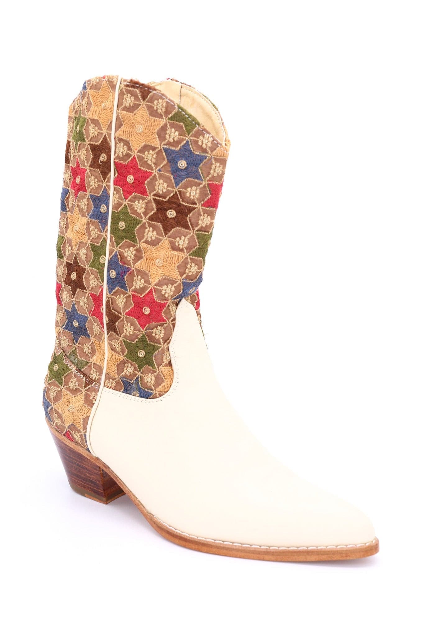 SEQUIN EMBROIDERED WESTERN BOOTS SEYNA - MOMO STUDIO BERLIN - Berlin Concept Store - sustainable & ethical fashion