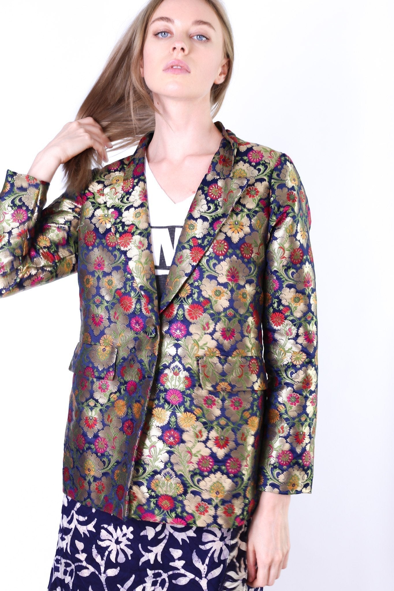 SILK BLAZER JACKET MAXINE - MOMO STUDIO BERLIN - Berlin Concept Store - sustainable & ethical fashion