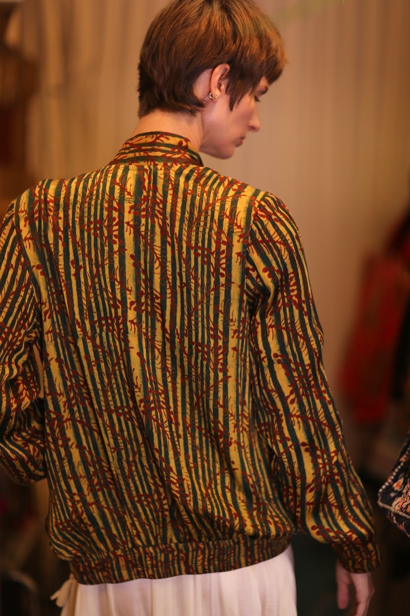 SILK BOMBER JACKET ANCHA BAMREST - MOMO STUDIO BERLIN - Berlin Concept Store - sustainable & ethical fashion