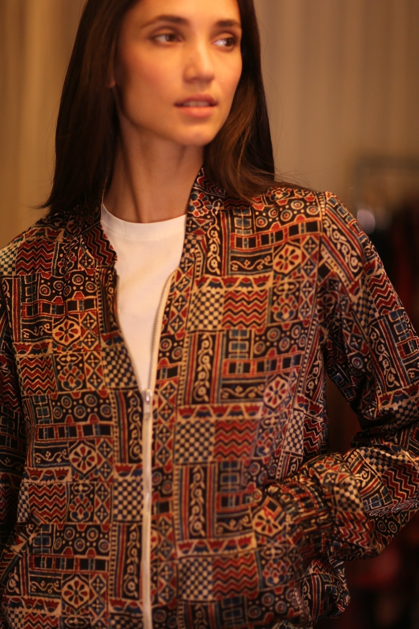 SILK BOMBER JACKET ANCHA BELINDA - MOMO STUDIO BERLIN - Berlin Concept Store - sustainable & ethical fashion