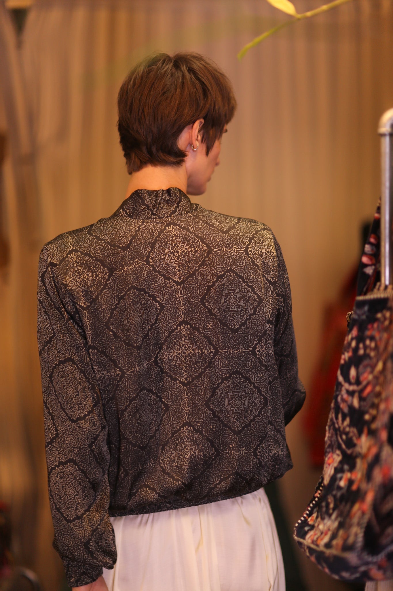 SILK BOMBER JACKET ANCHA KANON - MOMO STUDIO BERLIN - Berlin Concept Store - sustainable & ethical fashion