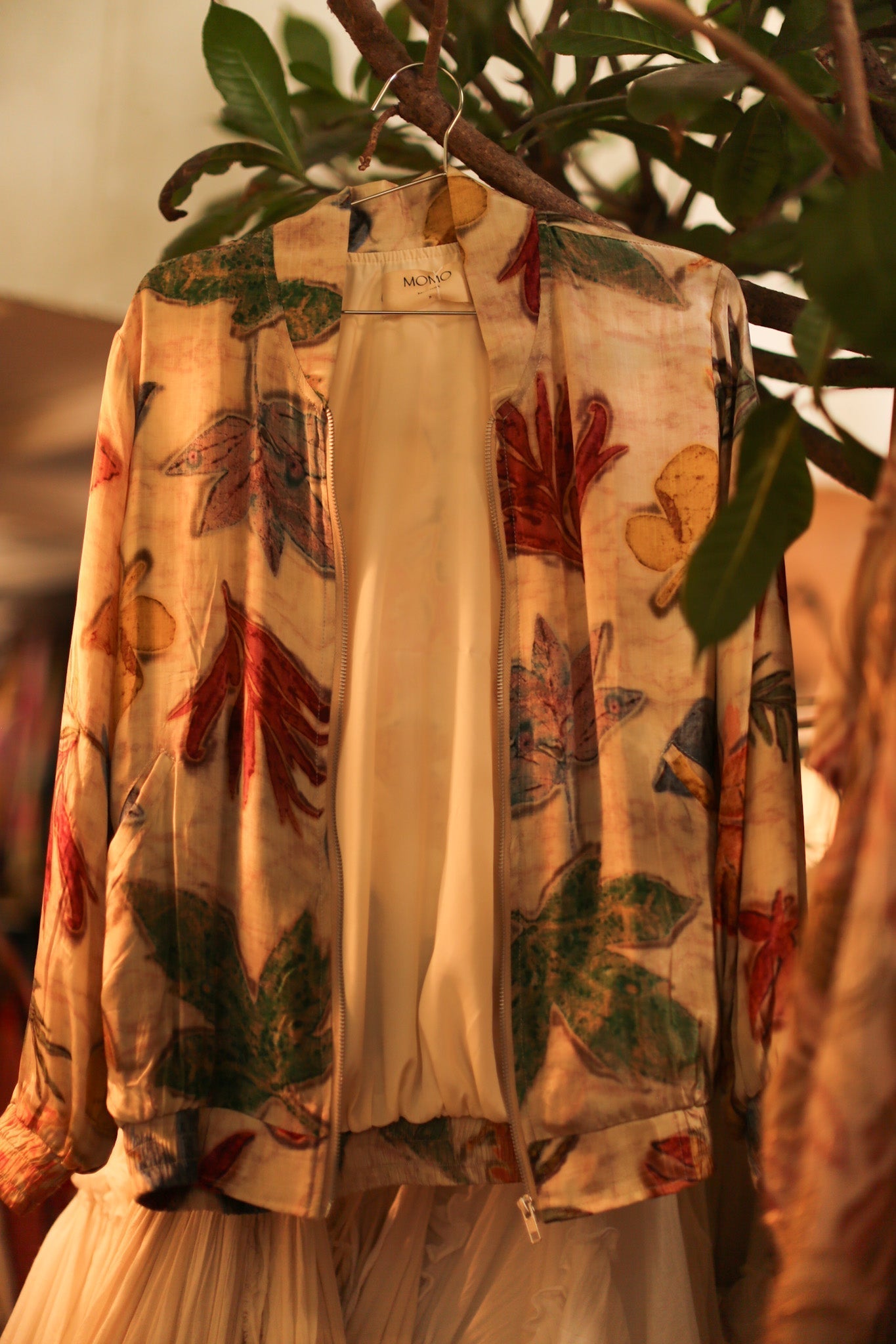 SILK BOMBER JACKET CHARLY - MOMO STUDIO BERLIN - Berlin Concept Store - sustainable & ethical fashion