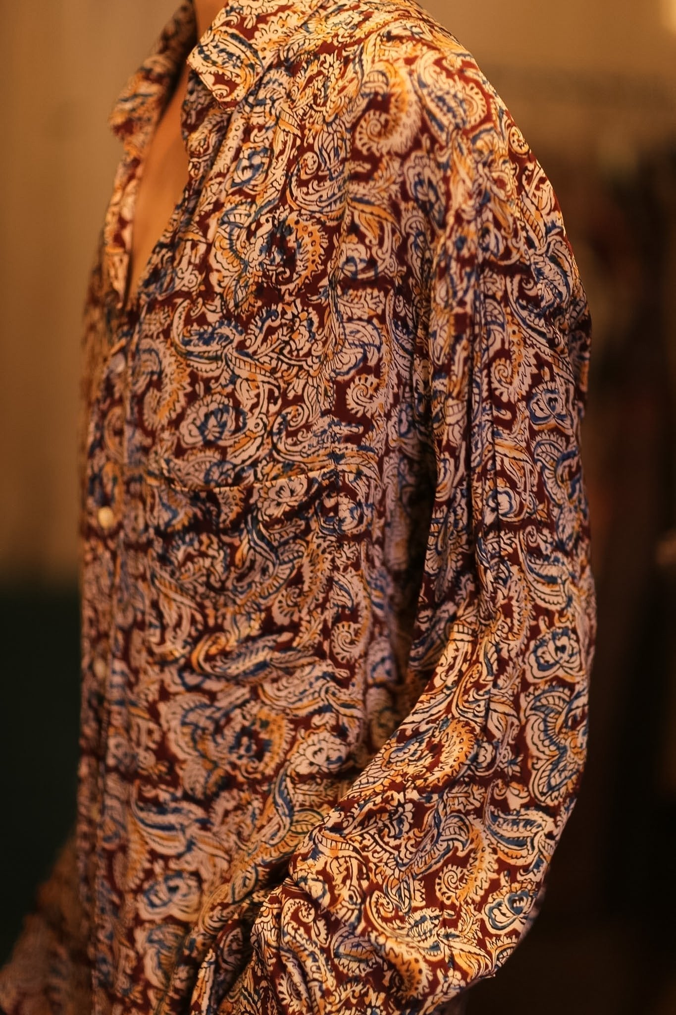 SILK BOYFRIEND BILLIE SHIRT PARTATE - MOMO STUDIO BERLIN - Berlin Concept Store - sustainable & ethical fashion