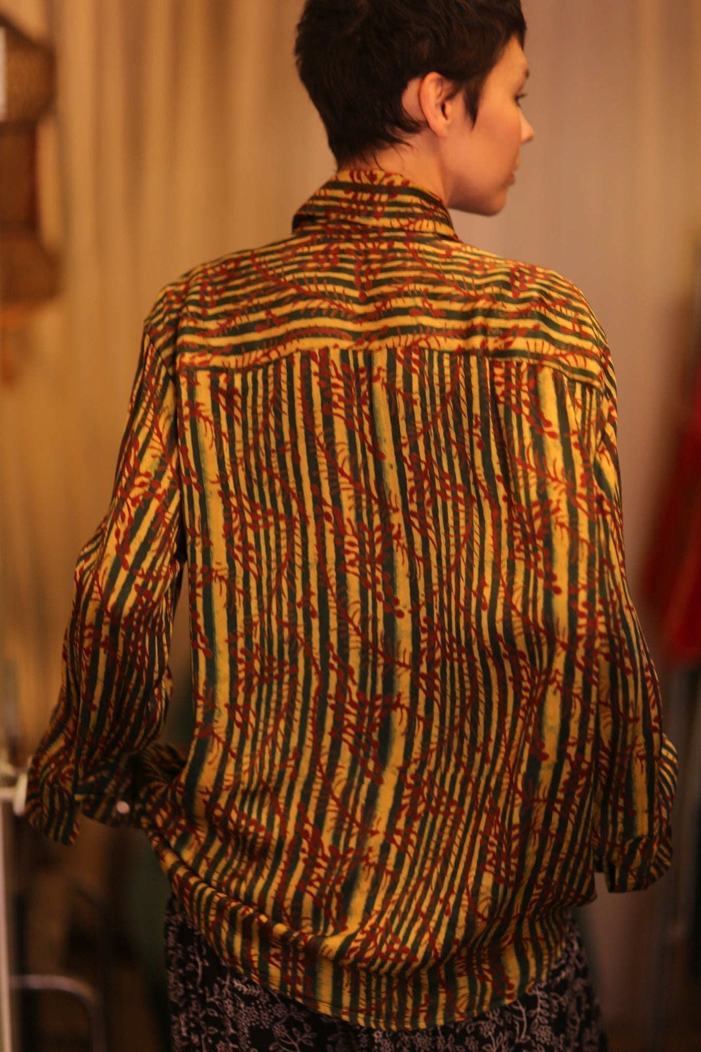 SILK BOYFRIEND SHIRT BILLIE BAMREST - MOMO STUDIO BERLIN - Berlin Concept Store - sustainable & ethical fashion