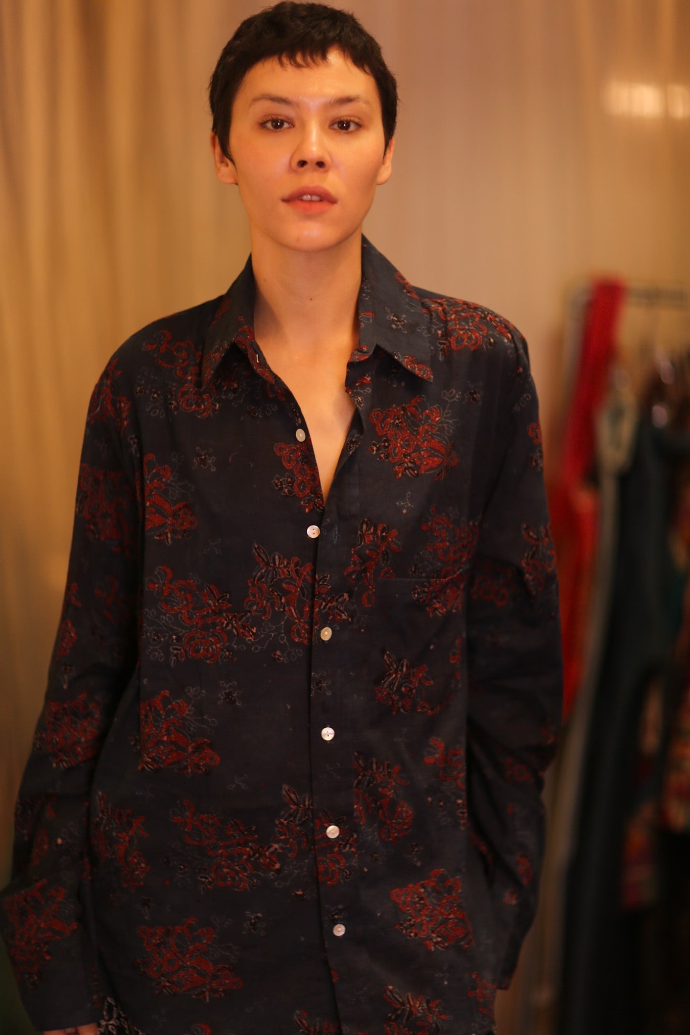 SILK BOYFRIEND SHIRT BILLIE FAVO - MOMO STUDIO BERLIN - Berlin Concept Store - sustainable & ethical fashion