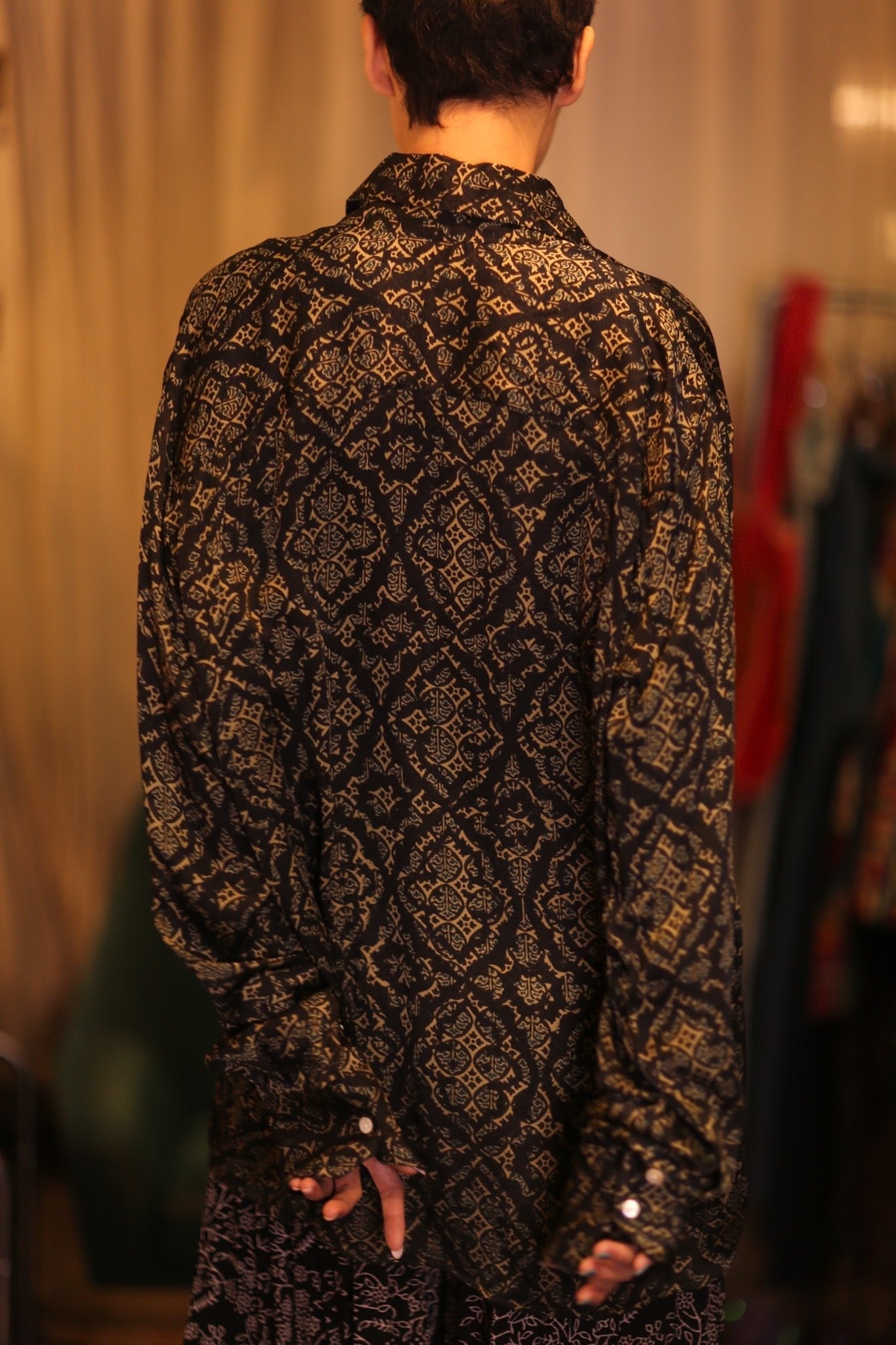 SILK BOYFRIEND SHIRT BILLIE KANA - MOMO STUDIO BERLIN - Berlin Concept Store - sustainable & ethical fashion