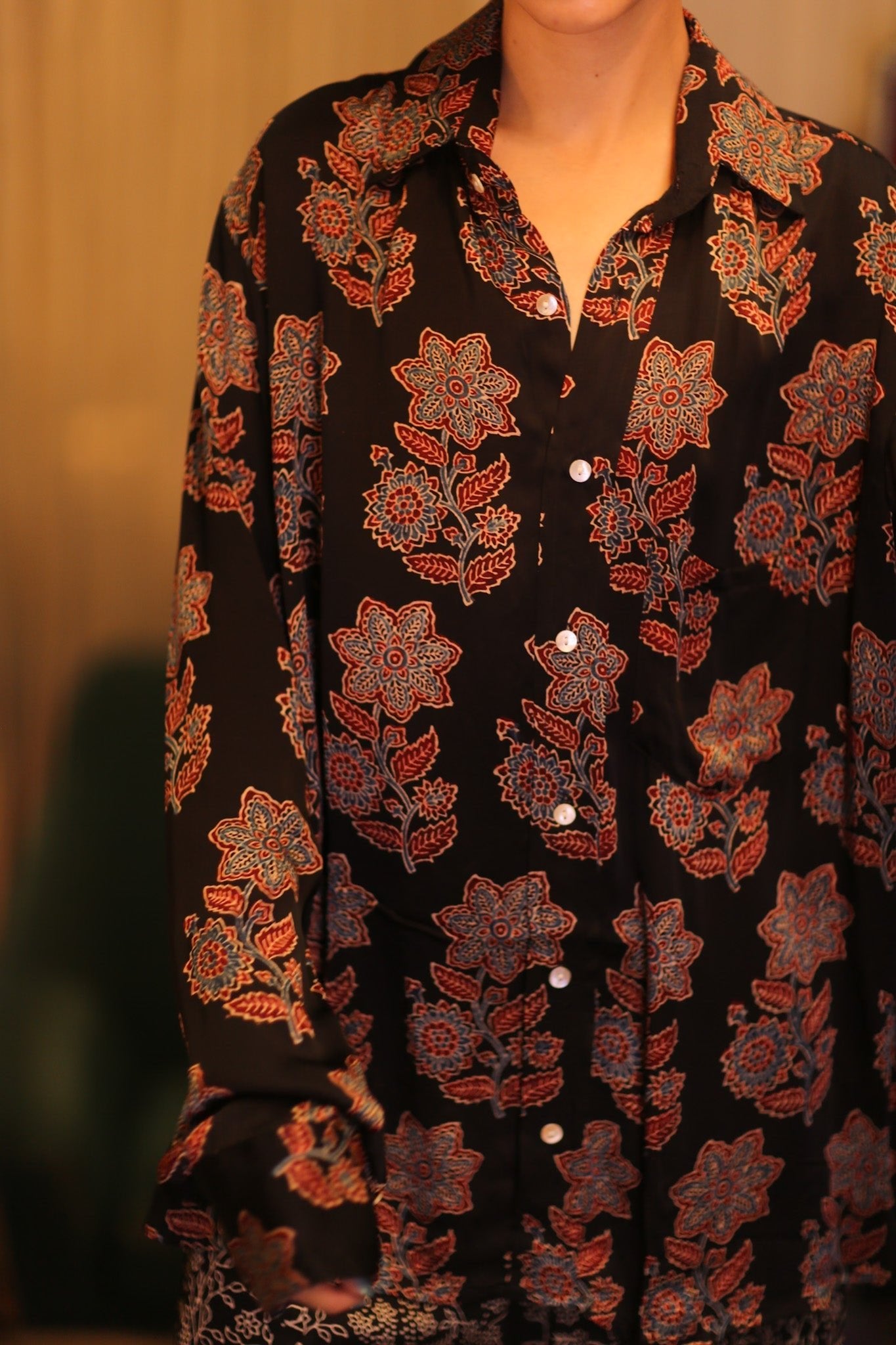 SILK BOYFRIEND SHIRT BILLIE LATPAN - MOMO STUDIO BERLIN - Berlin Concept Store - sustainable & ethical fashion