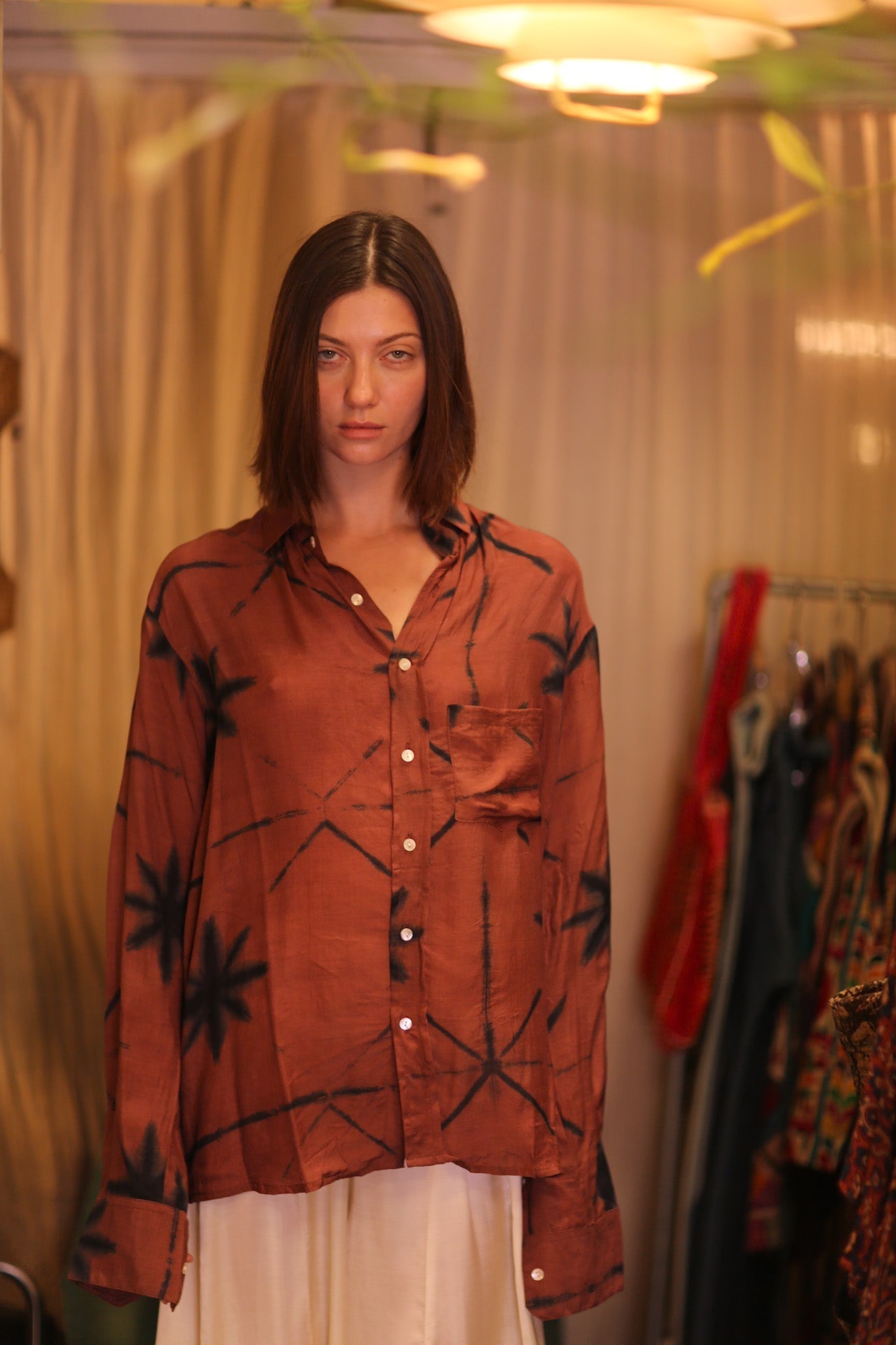 SILK BOYFRIEND SHIRT BILLIE MAYBEL - MOMO STUDIO BERLIN - Berlin Concept Store - sustainable & ethical fashion