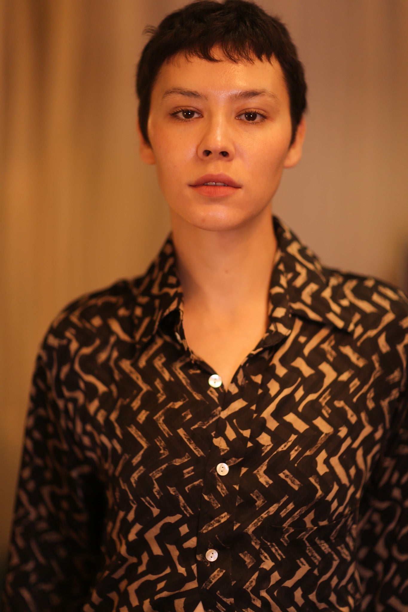 SILK BOYFRIEND SHIRT BILLIE NET - MOMO STUDIO BERLIN - Berlin Concept Store - sustainable & ethical fashion